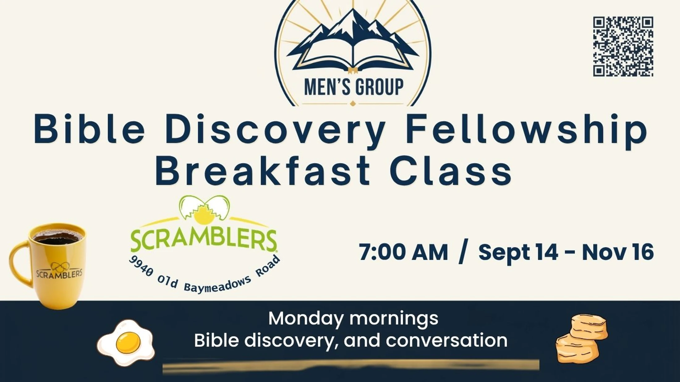 Bible Discovery Fellowship Breakfast Class