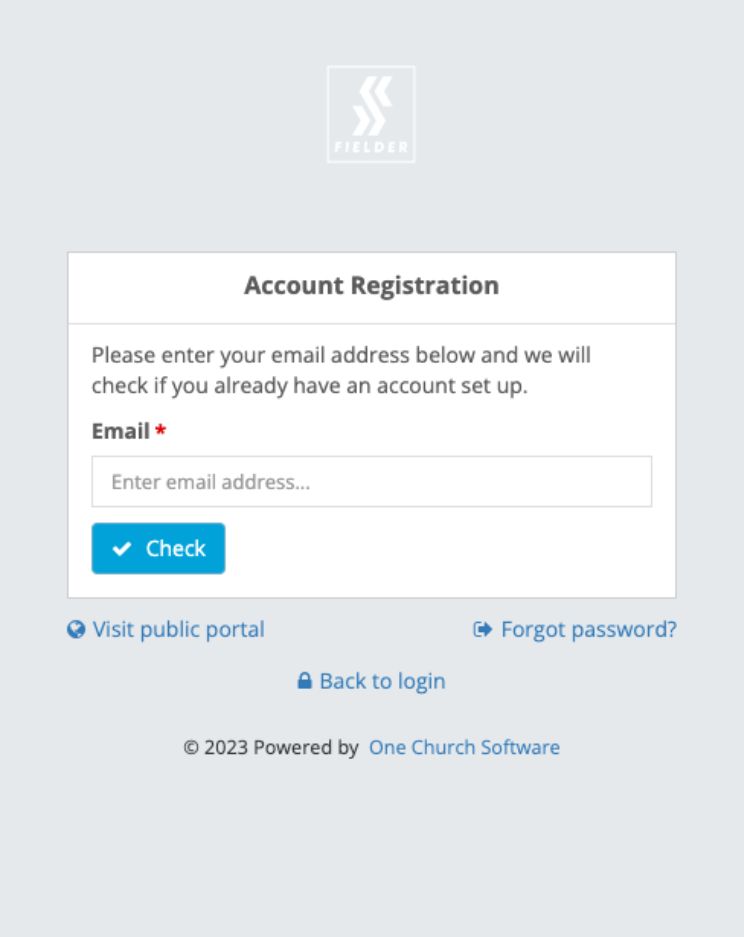 Account Registration