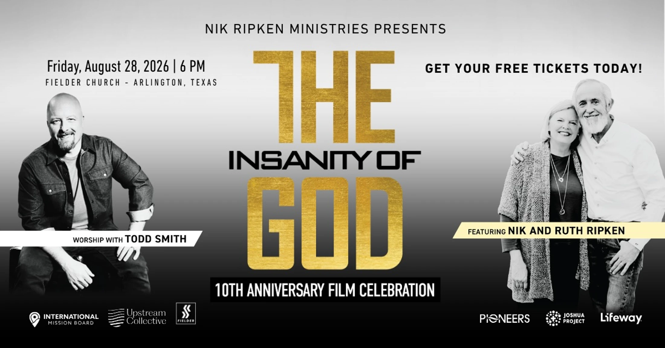 The Insanity of God - 10 Year Anniversary Film Celebration