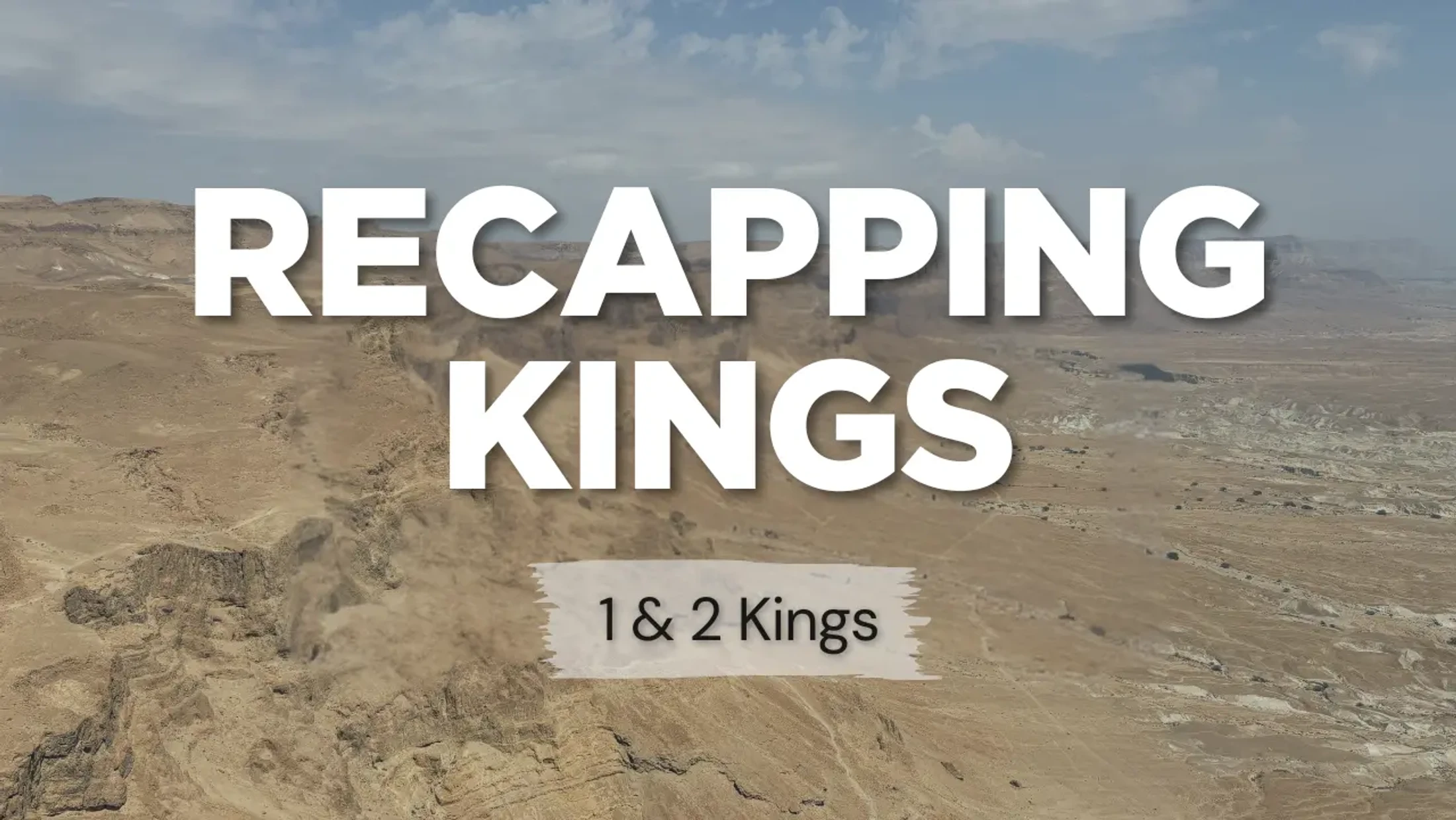 Kings Recap (Pt 1)