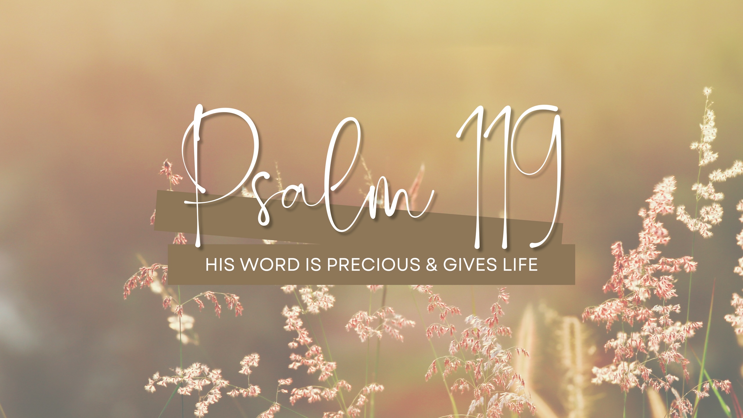 Psalm 119 series artwork