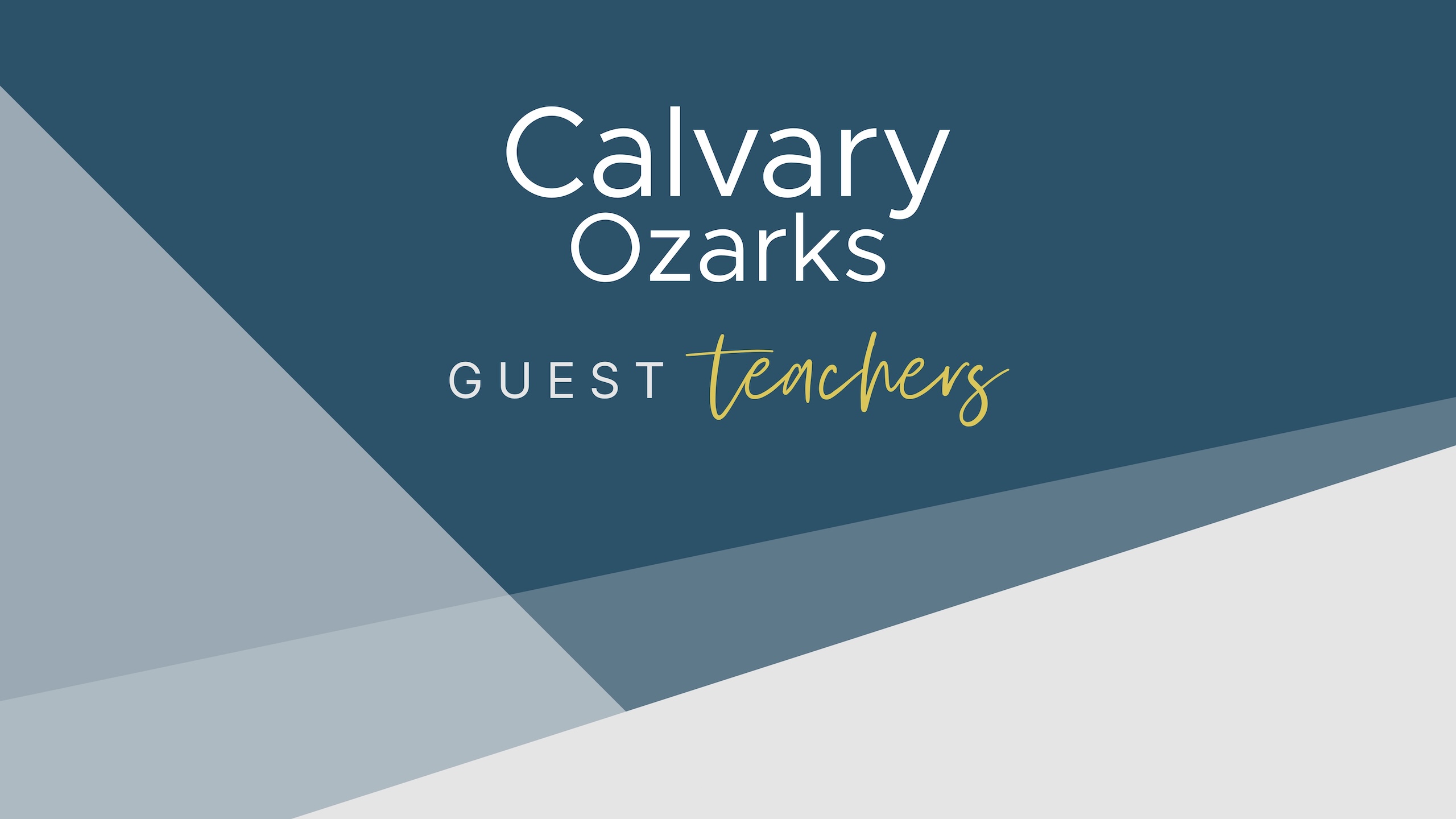 Guest Speakers series artwork