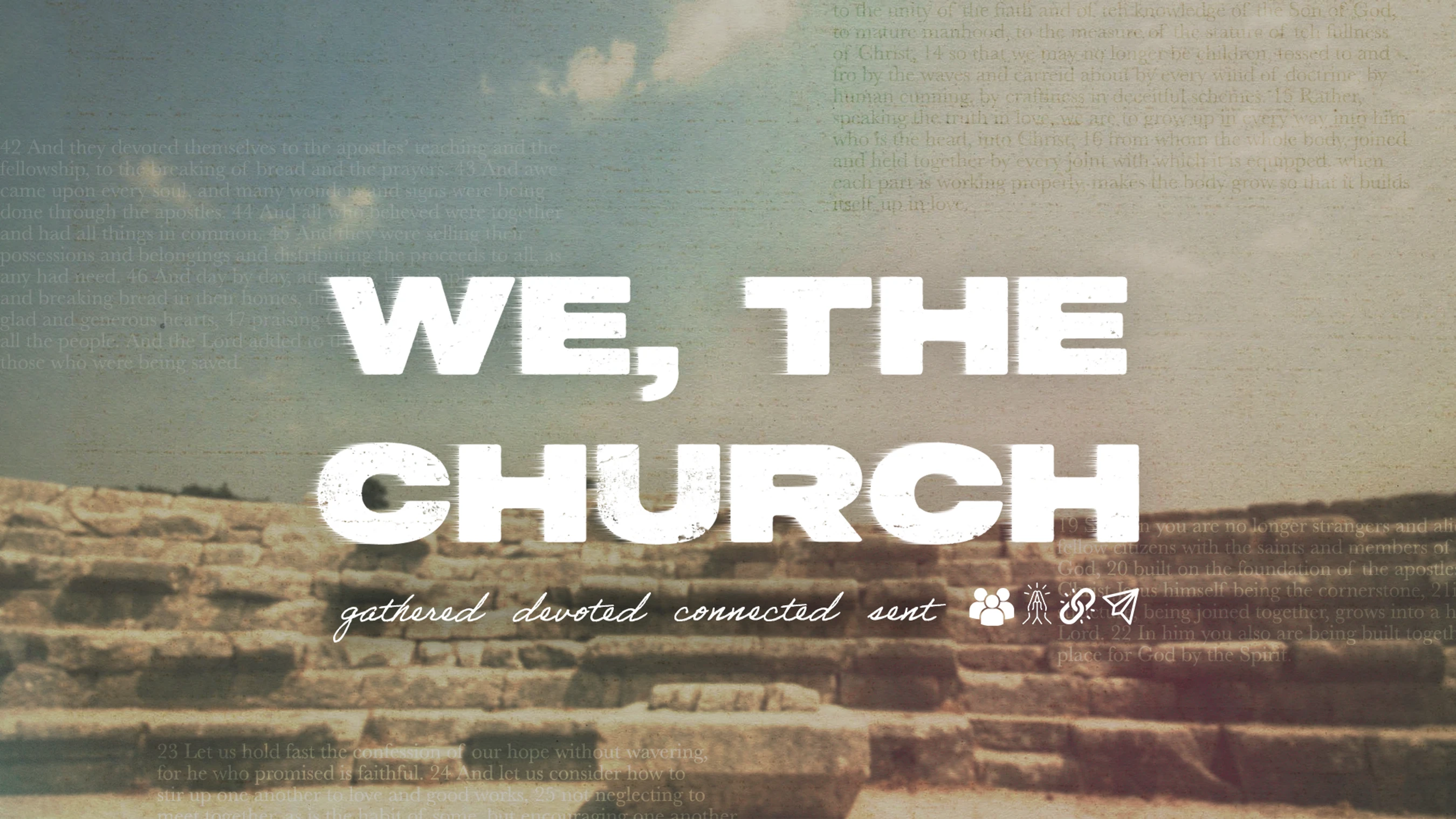 UPCOMING SERMON SERIES