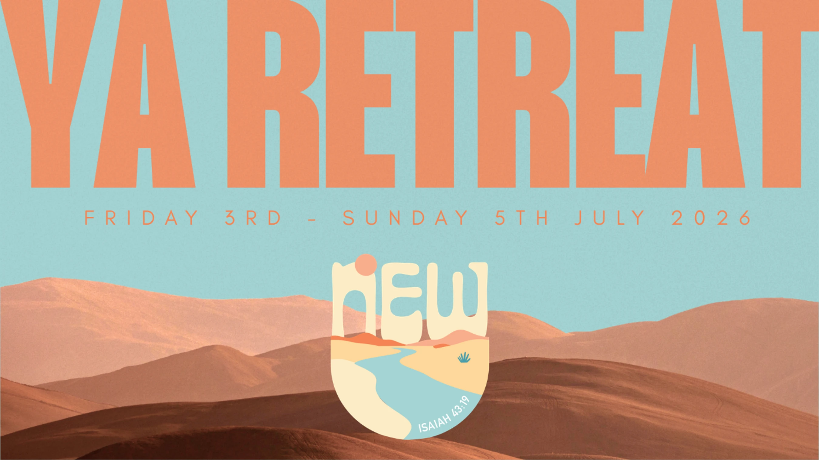 YA RETREAT SPONSORSHIP