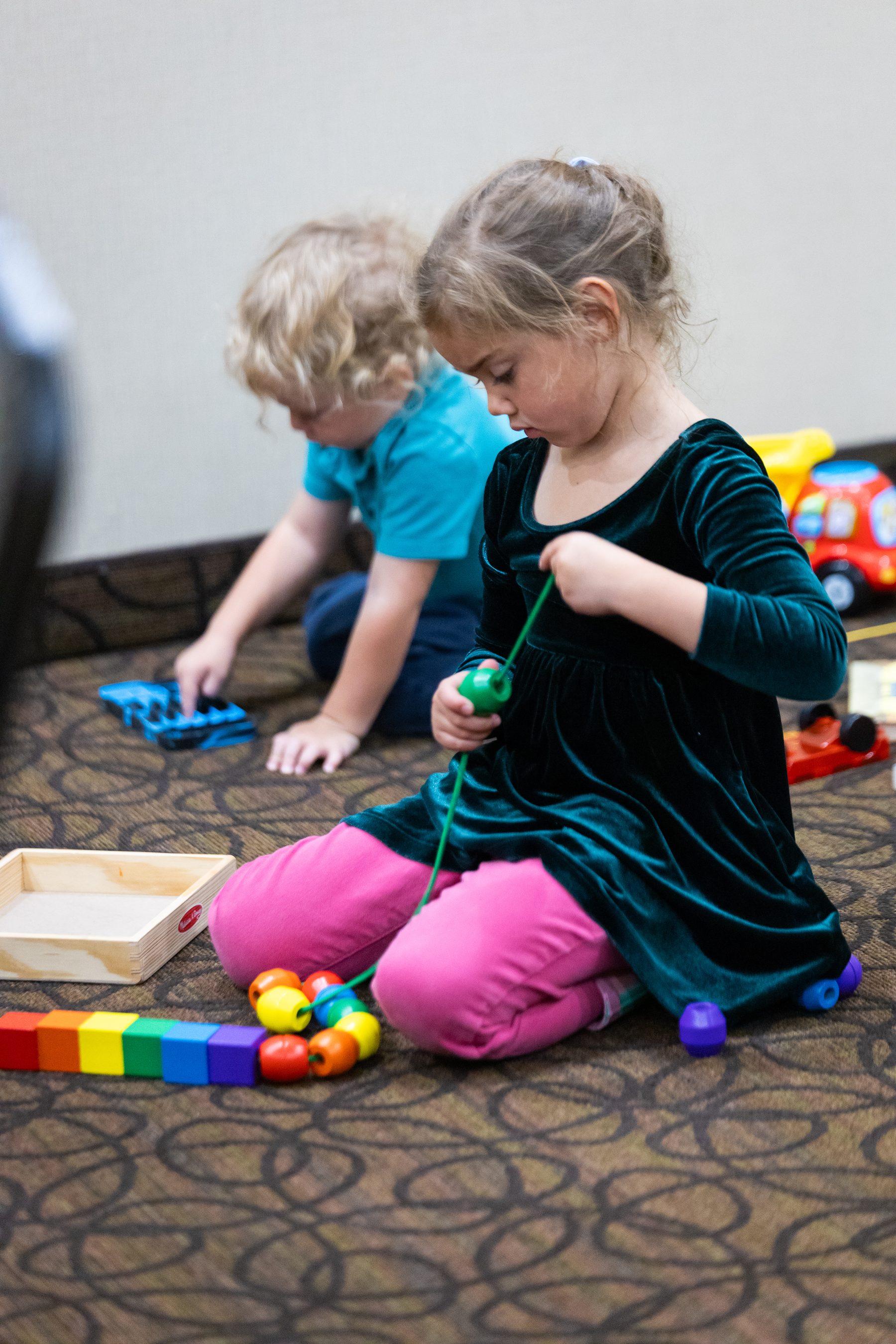 A child at Lilac City Church Kids Ministry