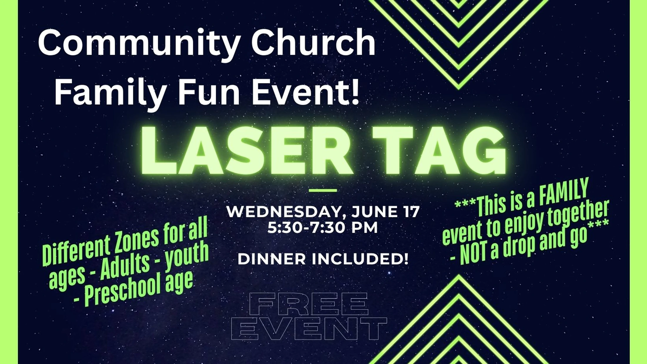 Laser Tag - Family Fun Night