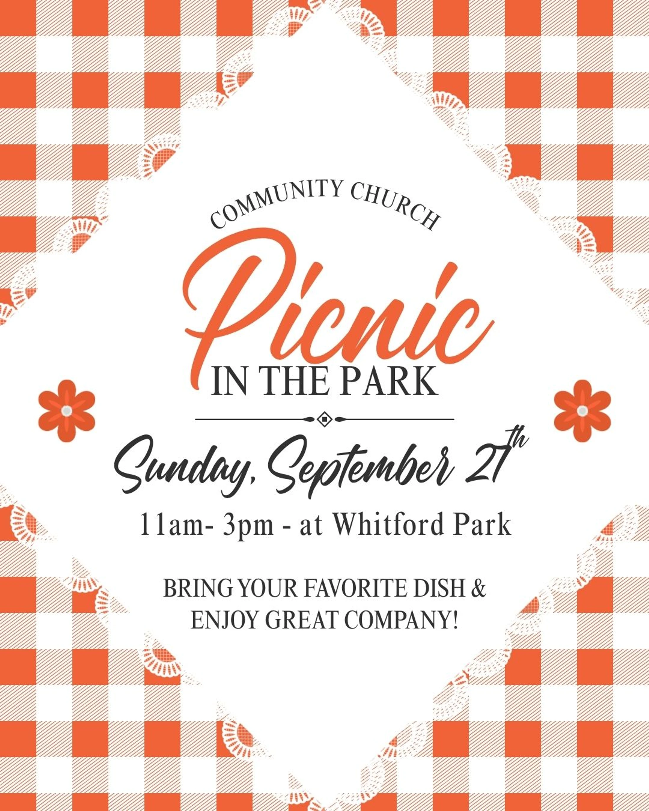 Family Picnic in the Park!