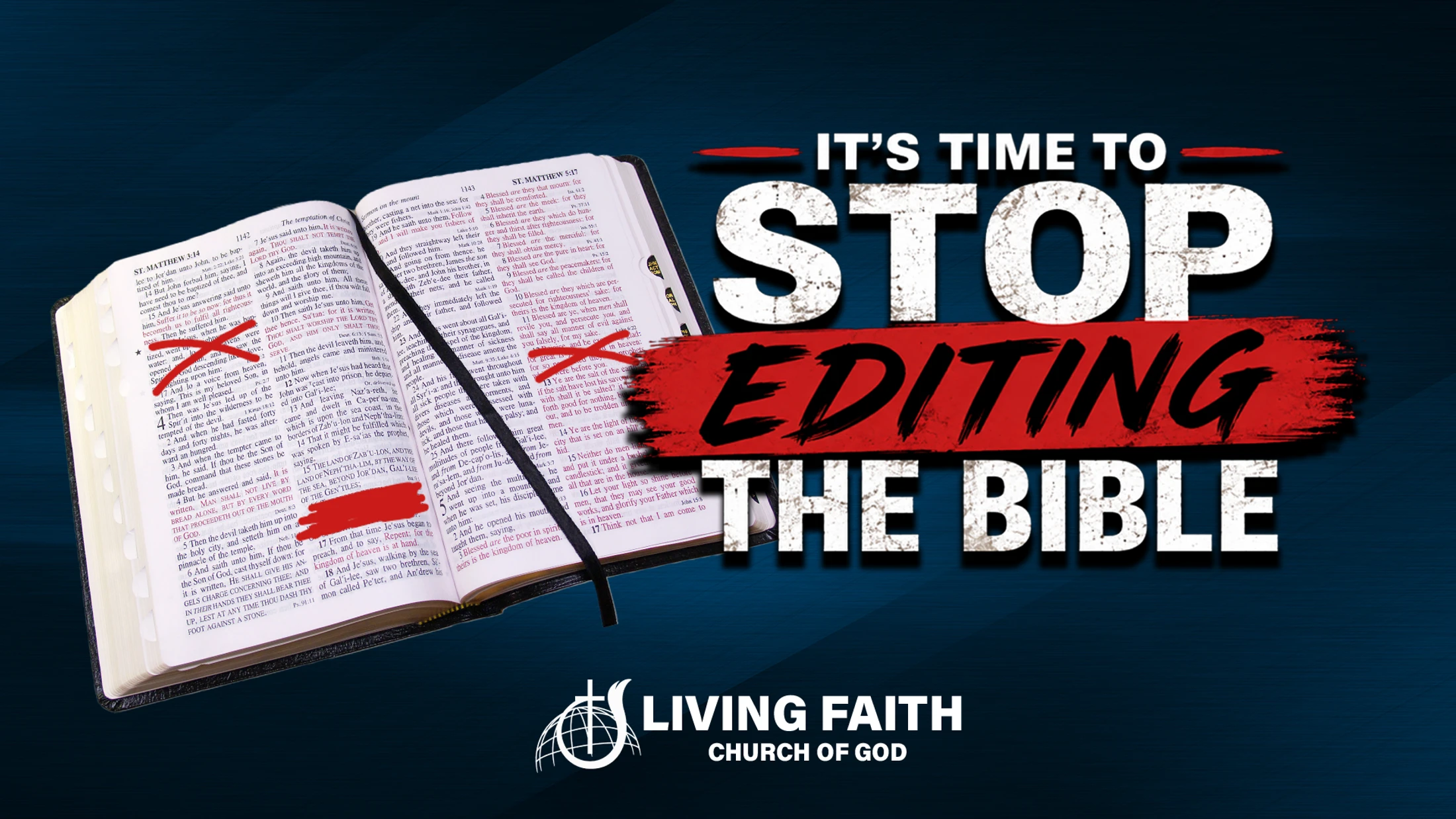 It's Time to Stop Editing the Bible
