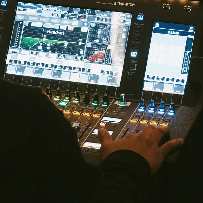 church sound system installation by Qohr