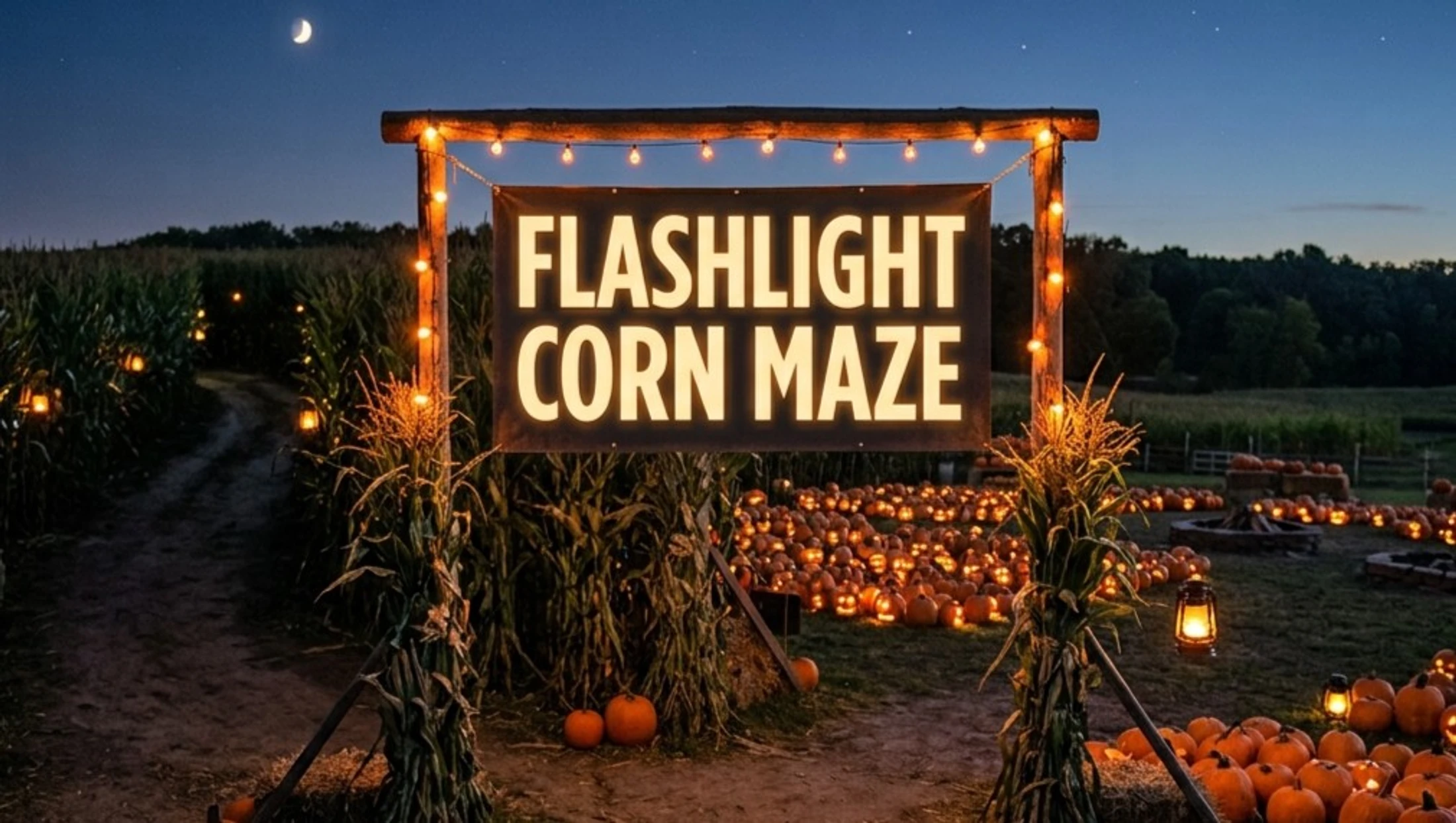 7th -12th grade Flashlight Corn Maze