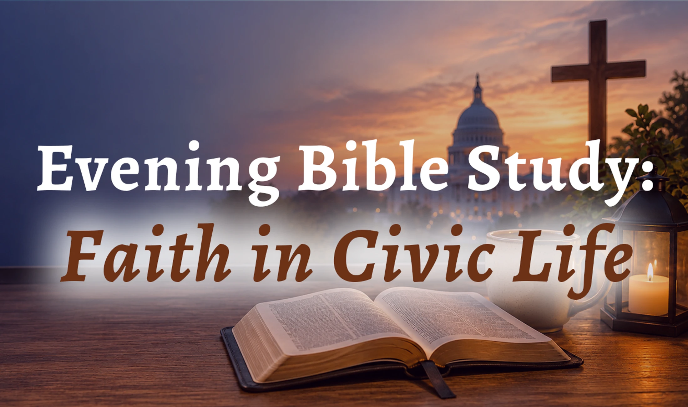 Evening Bible Study: Faith and Civic Life