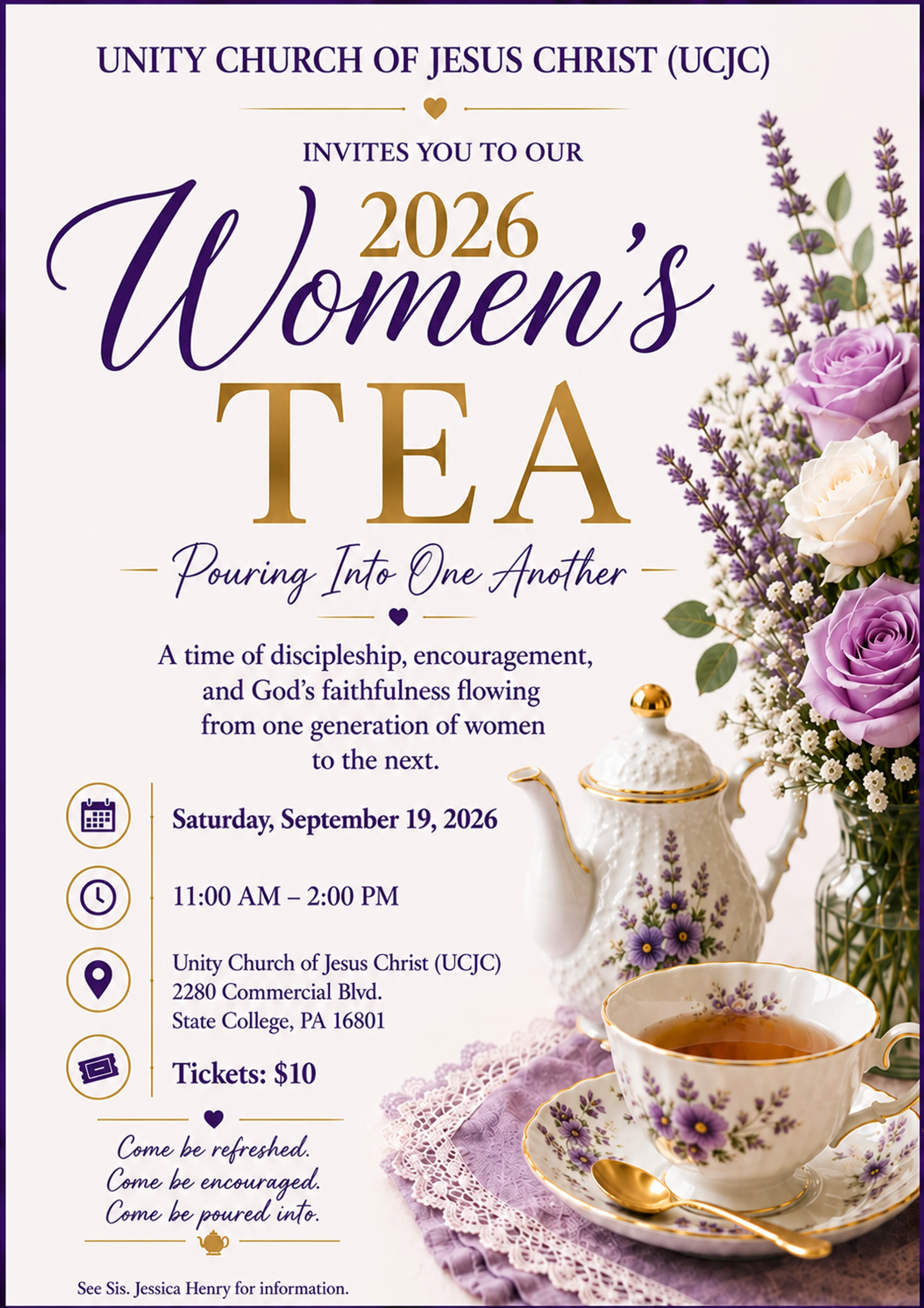 2026 WOMEN'S TEA