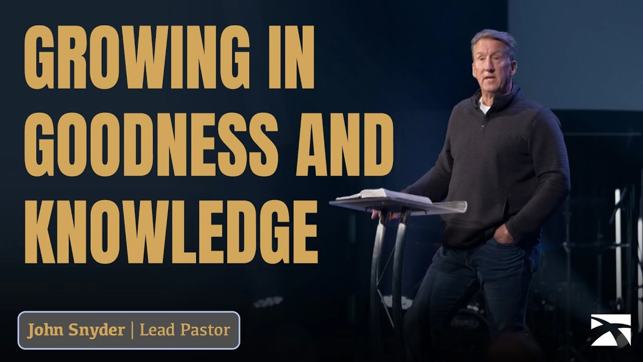 Growing in Goodness and Knowledge