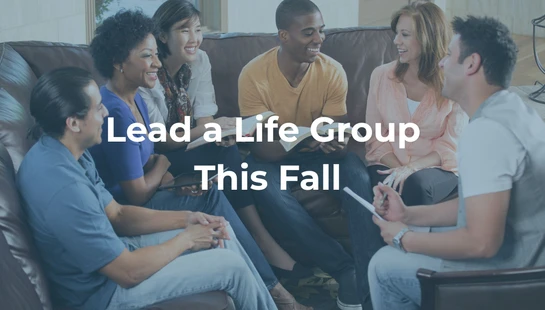 Lead a Life Group This Fall