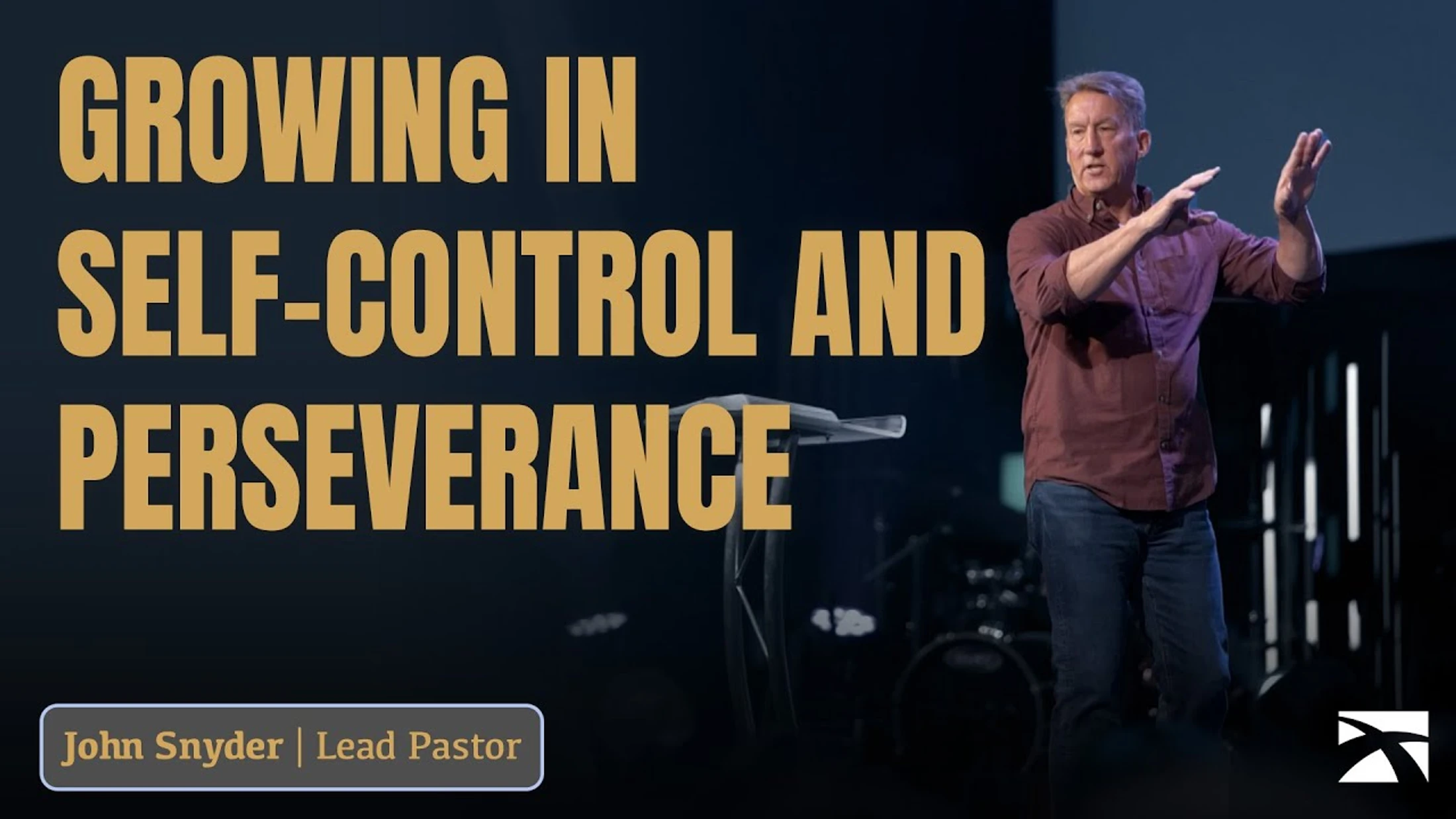 Growing in Self Control and Perseverance