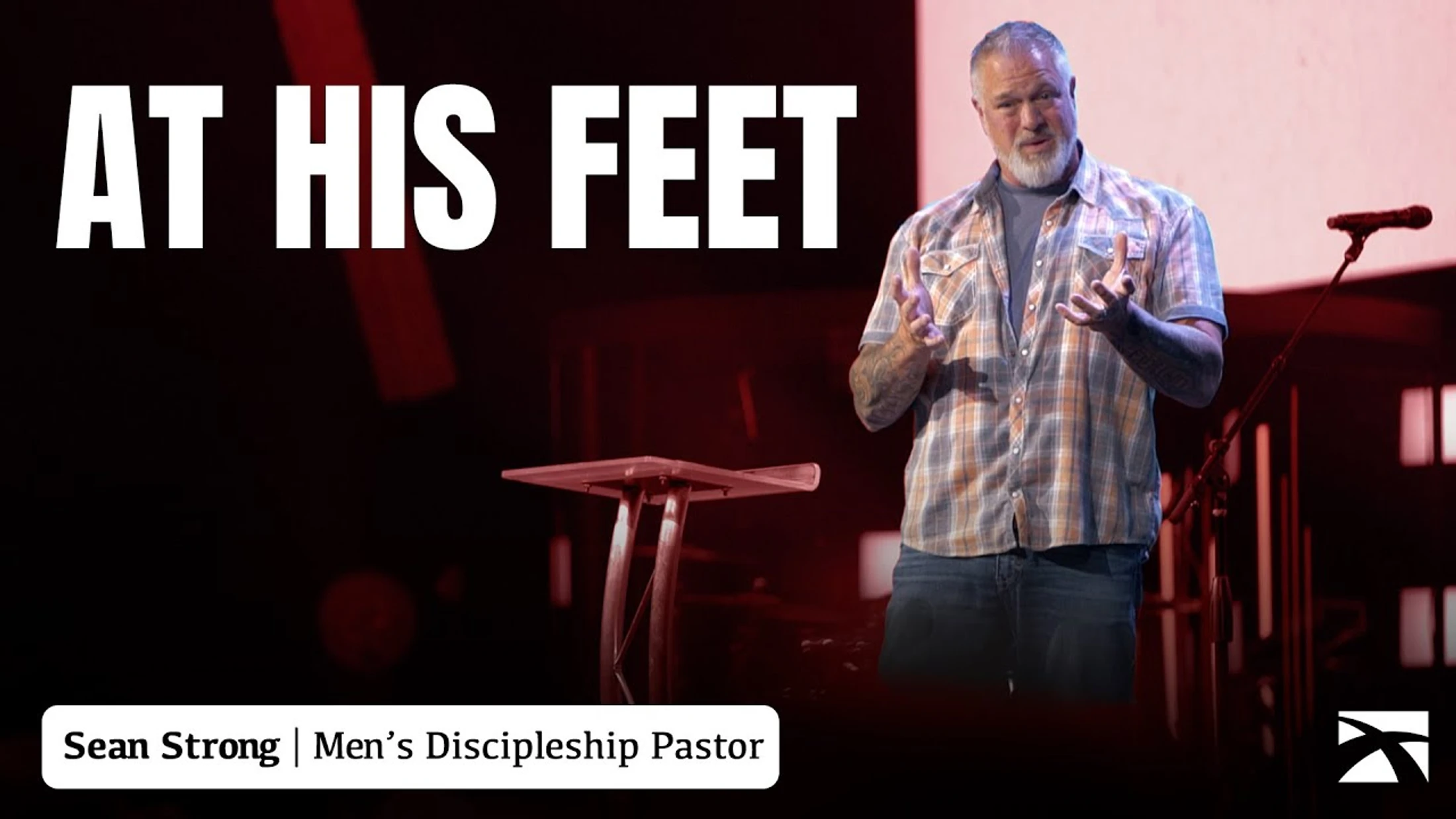 At His Feet