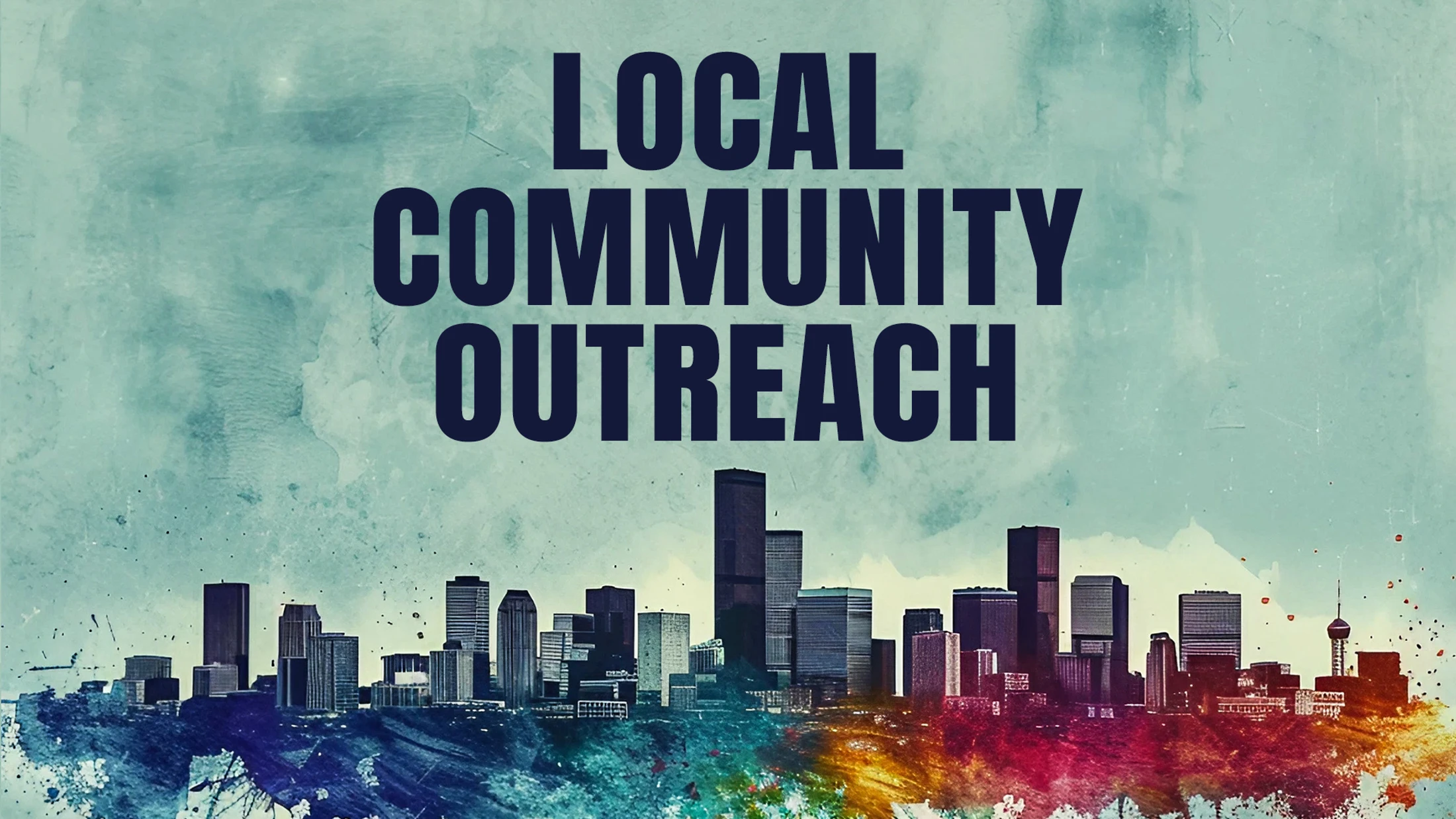 Local Community Outreach Weekend - The Good Stuff