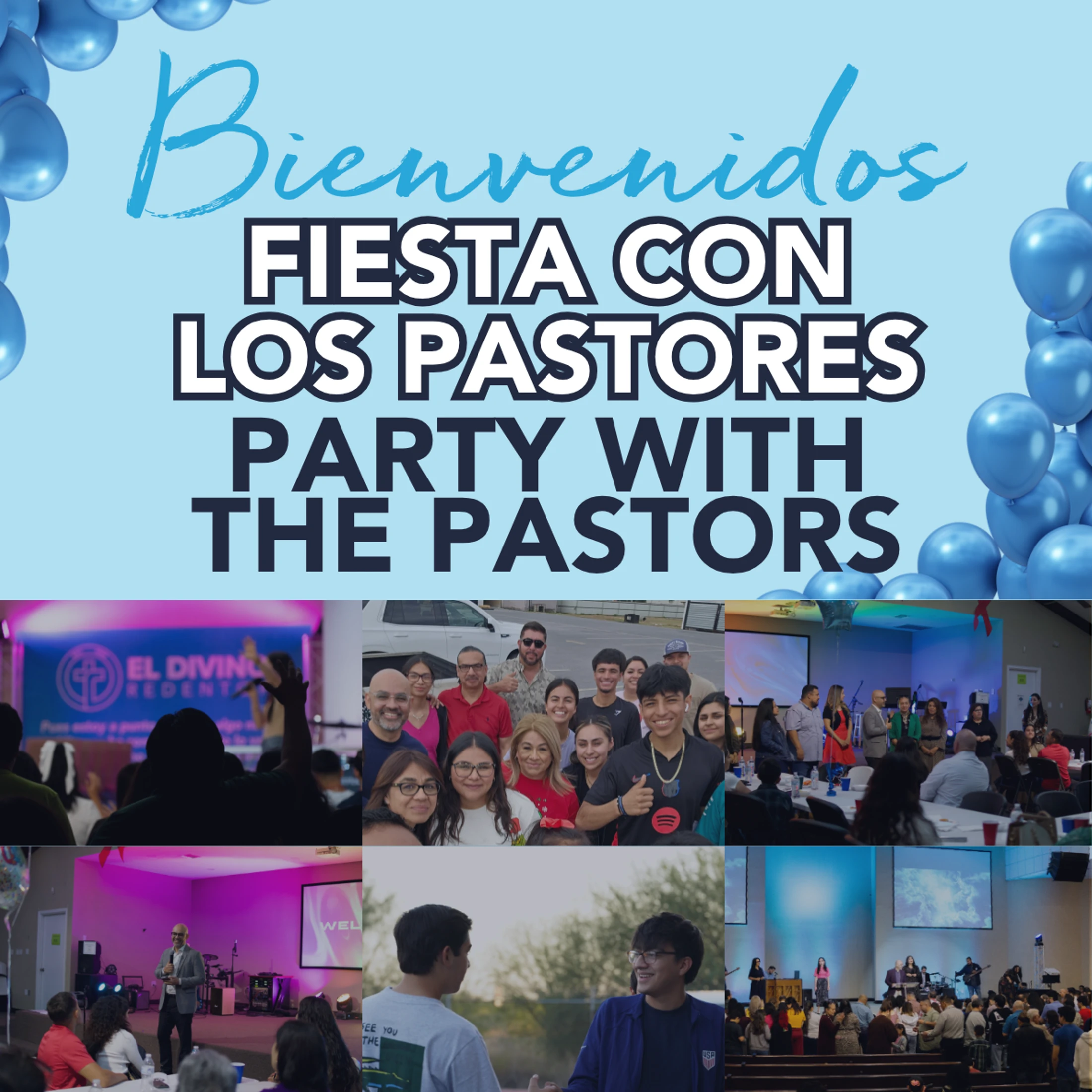 Fiesta con los Pastores / Party with the Pastors 2026