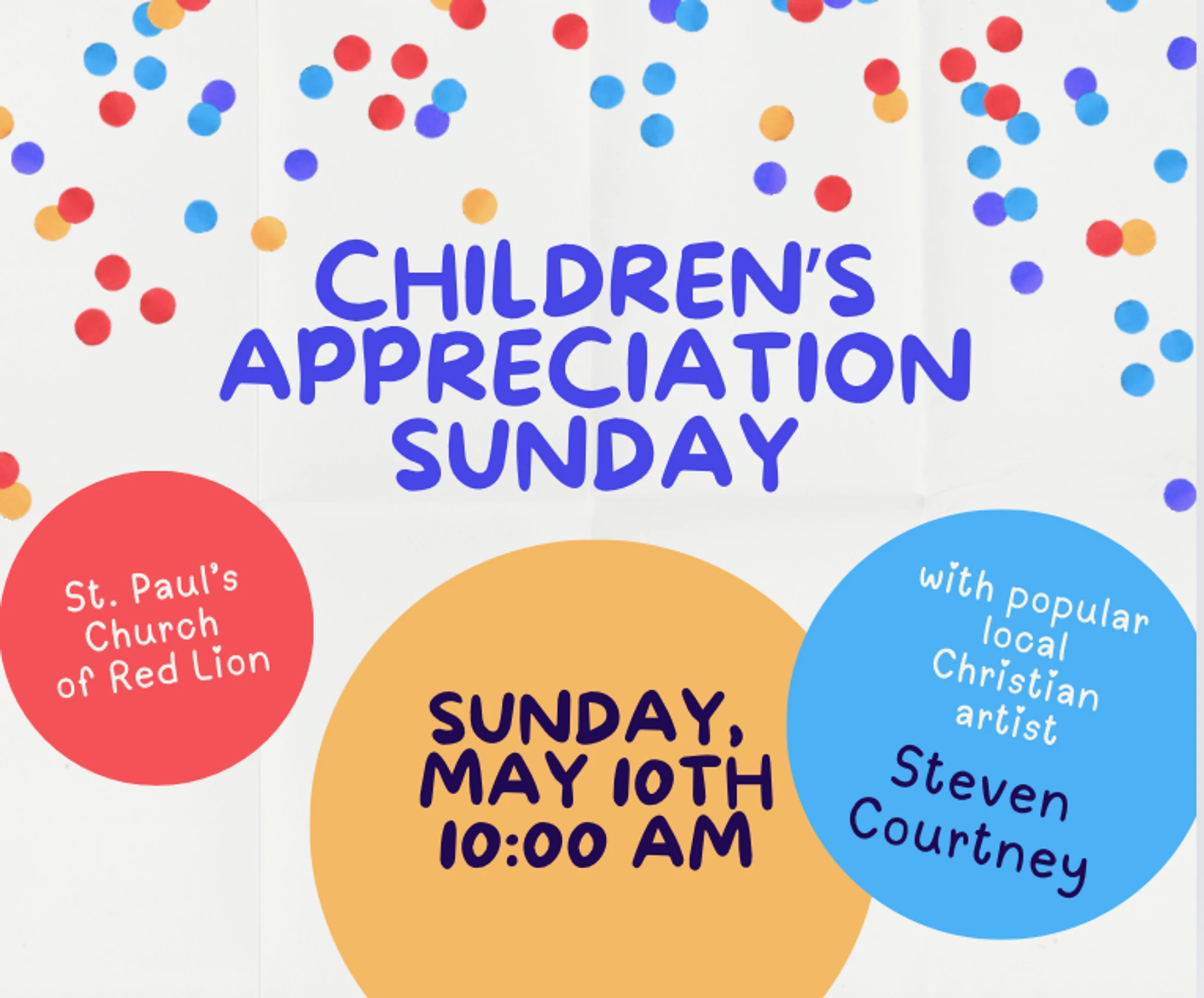 Children's Appreciation Sunday Service