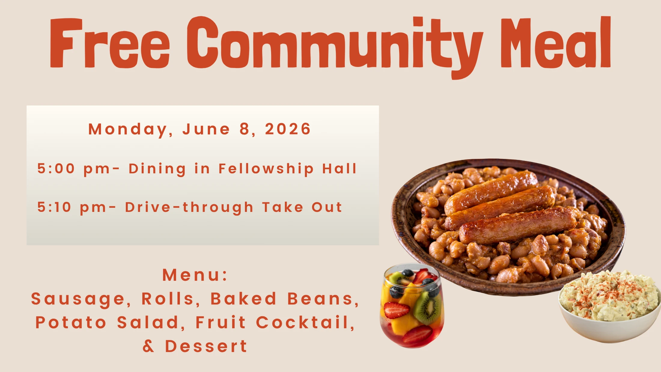 June's Community Meal