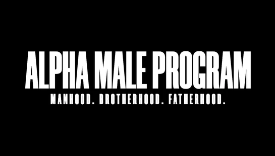 Alpha Male Program