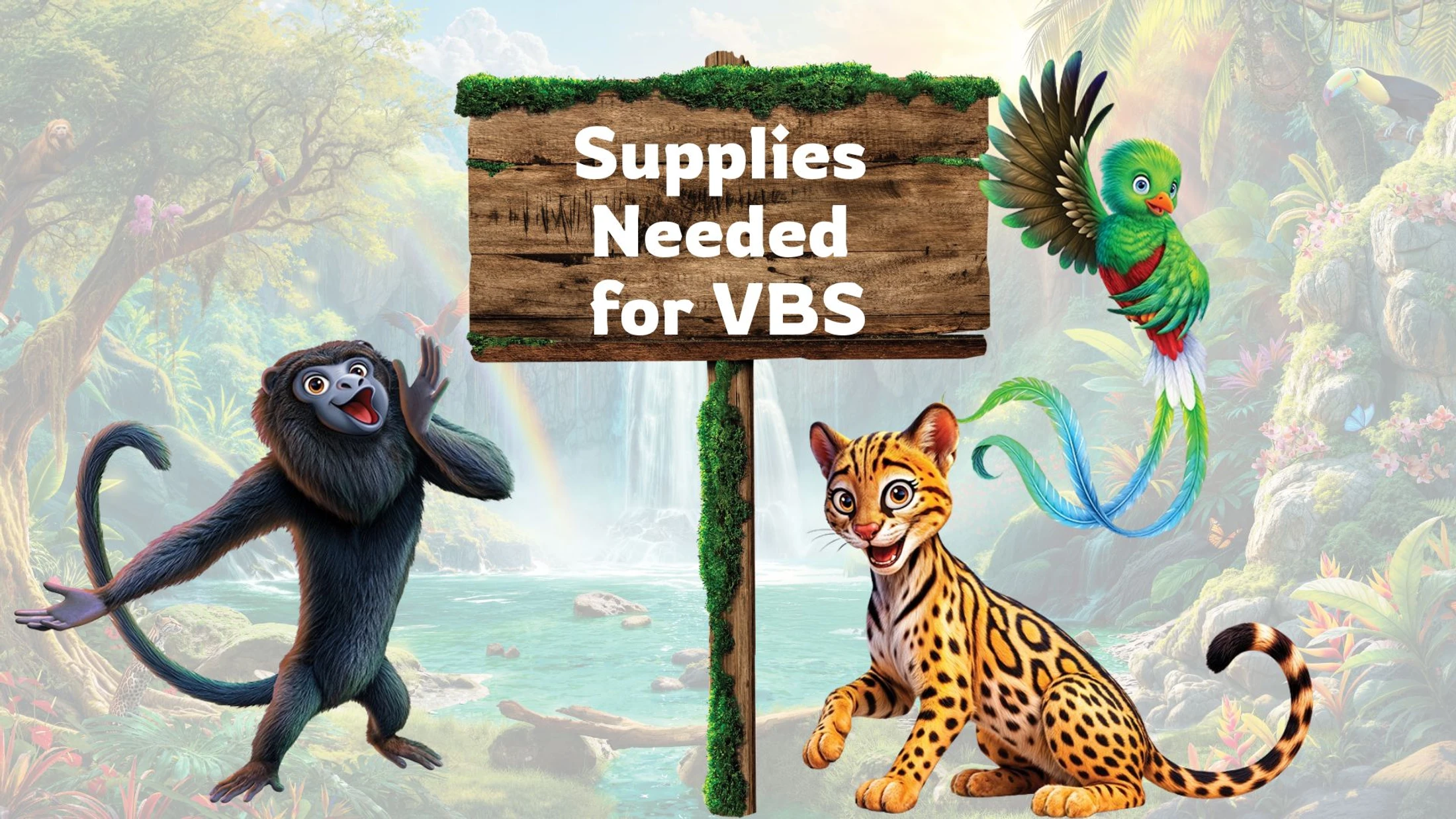 VBS Supplies Needed