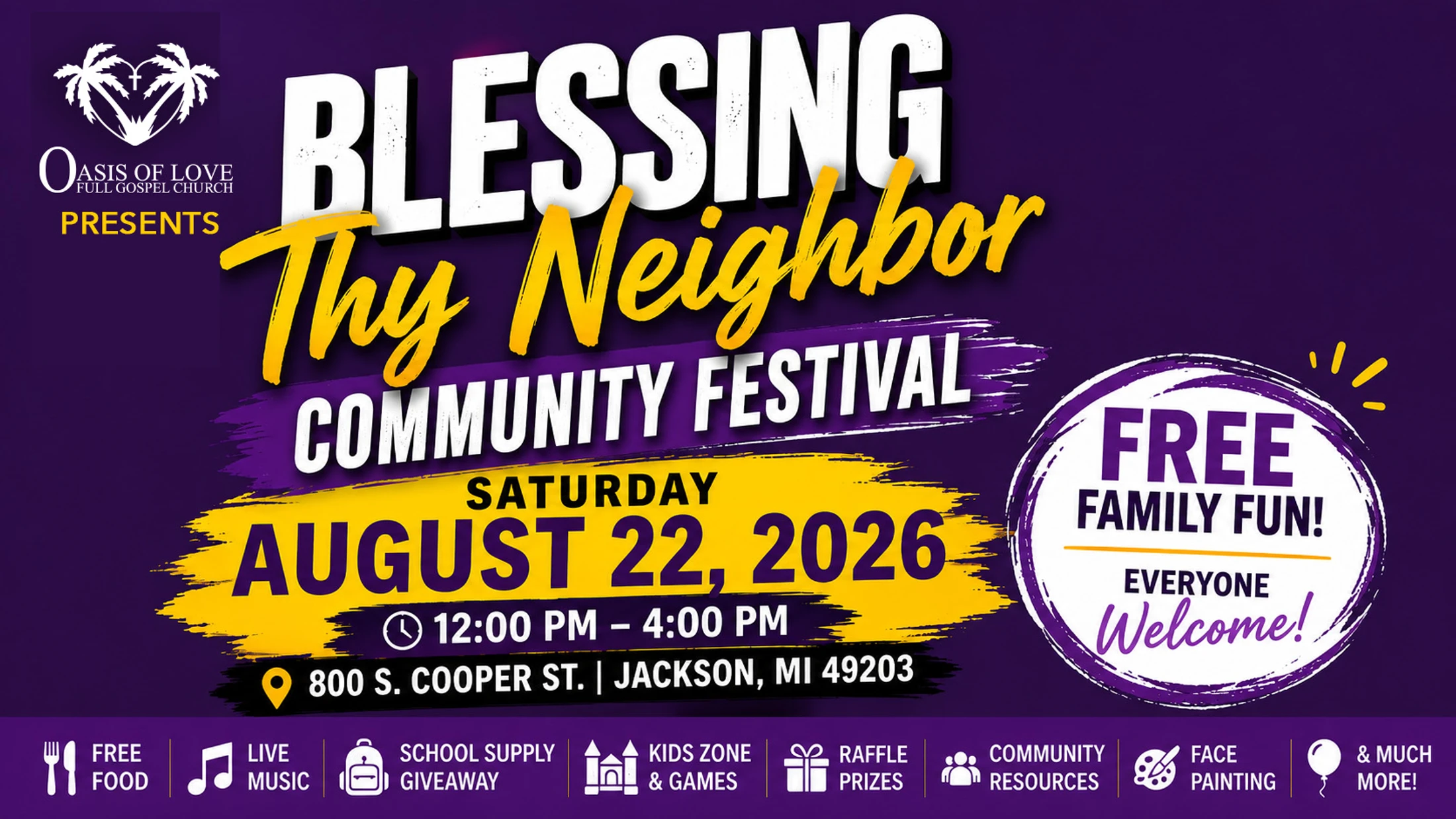 Blessing Thy Neighbor Community Outreach