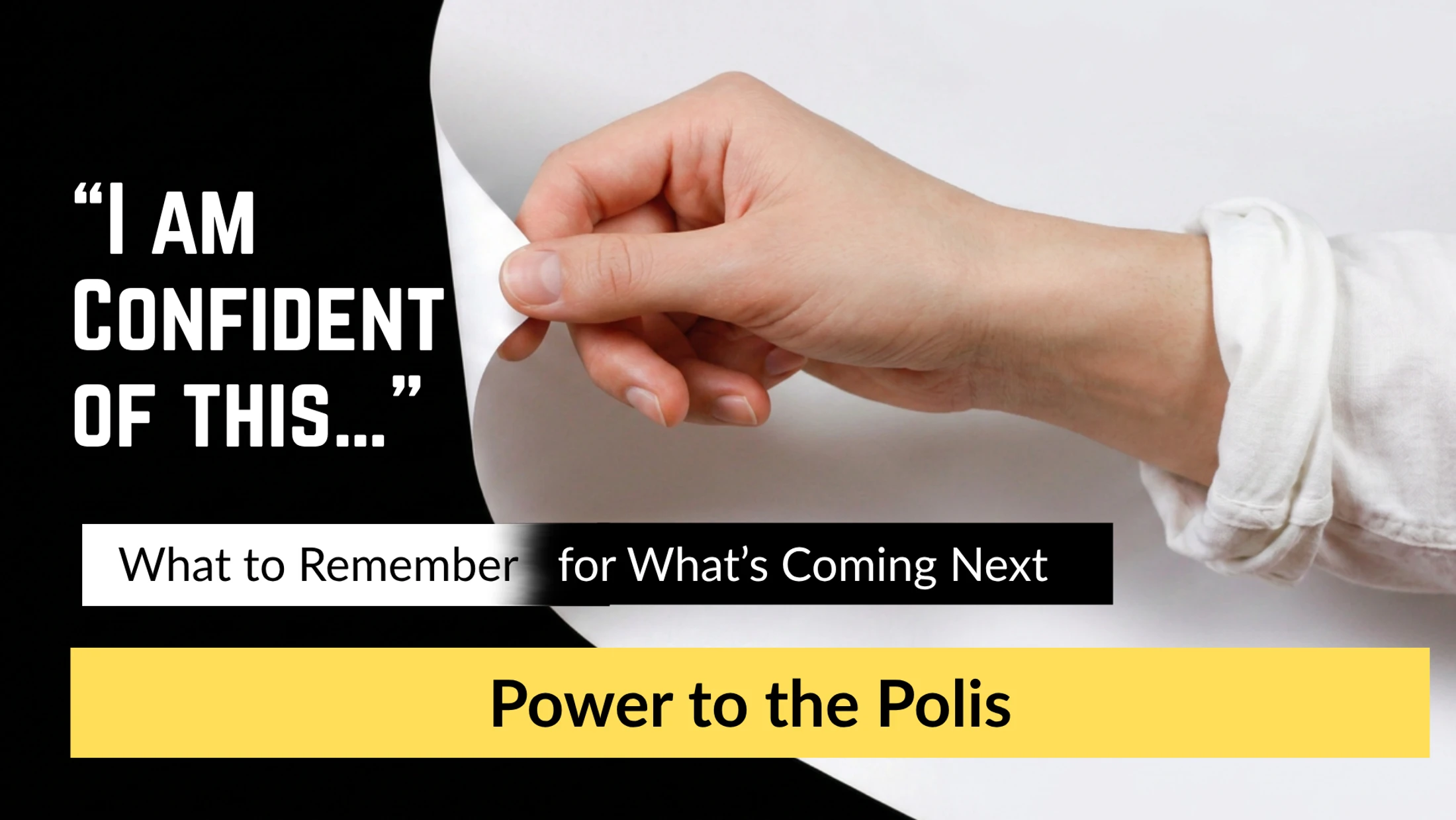 Power to the Polis