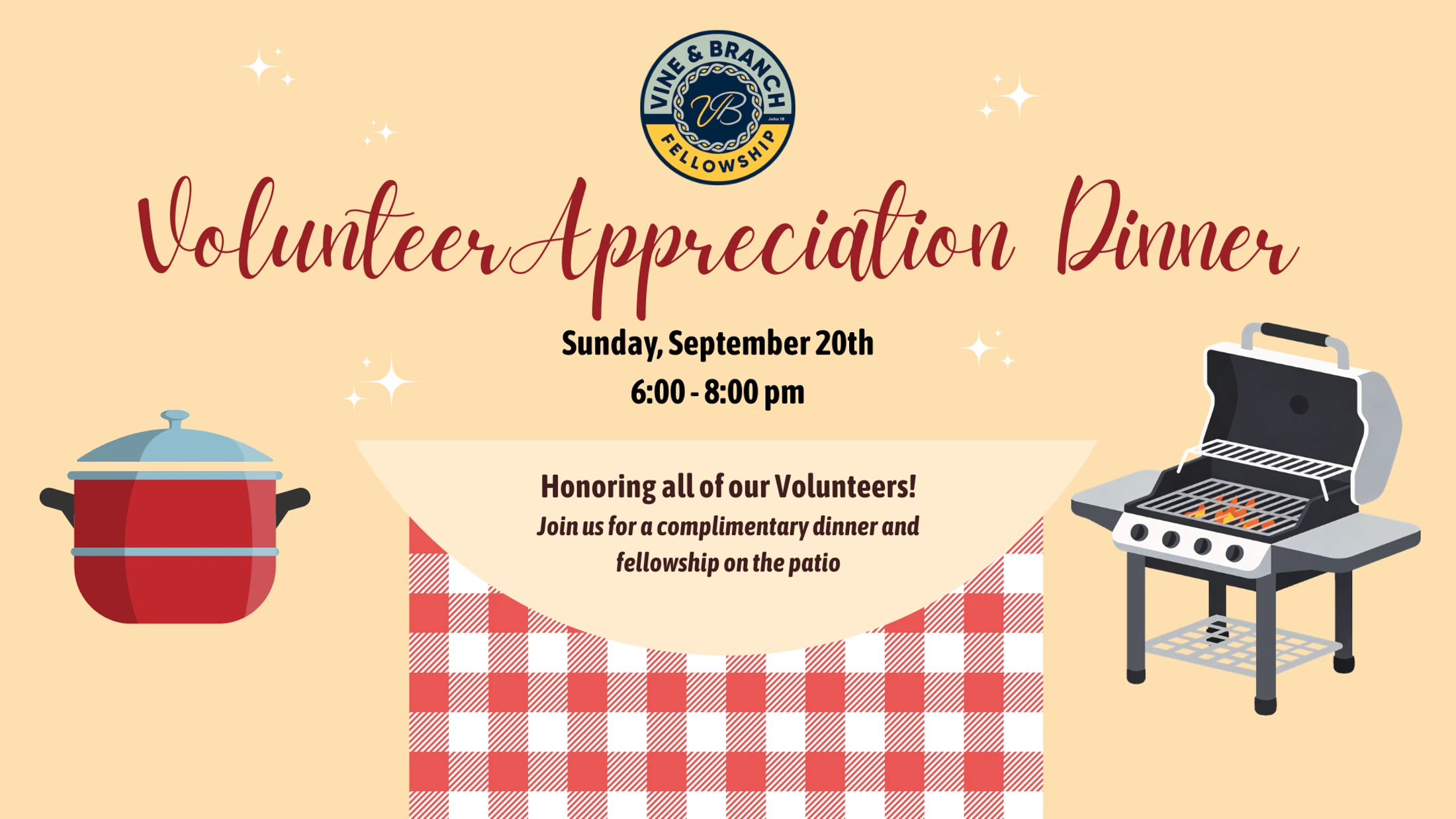 Volunteer Appreciation Dinner