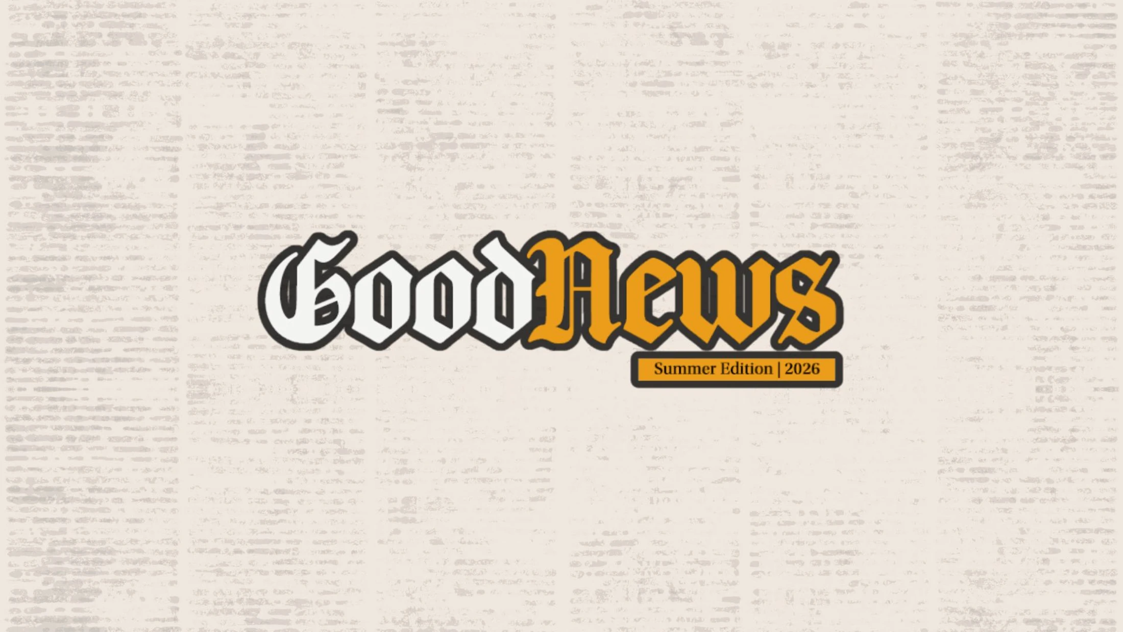 Good News | Already