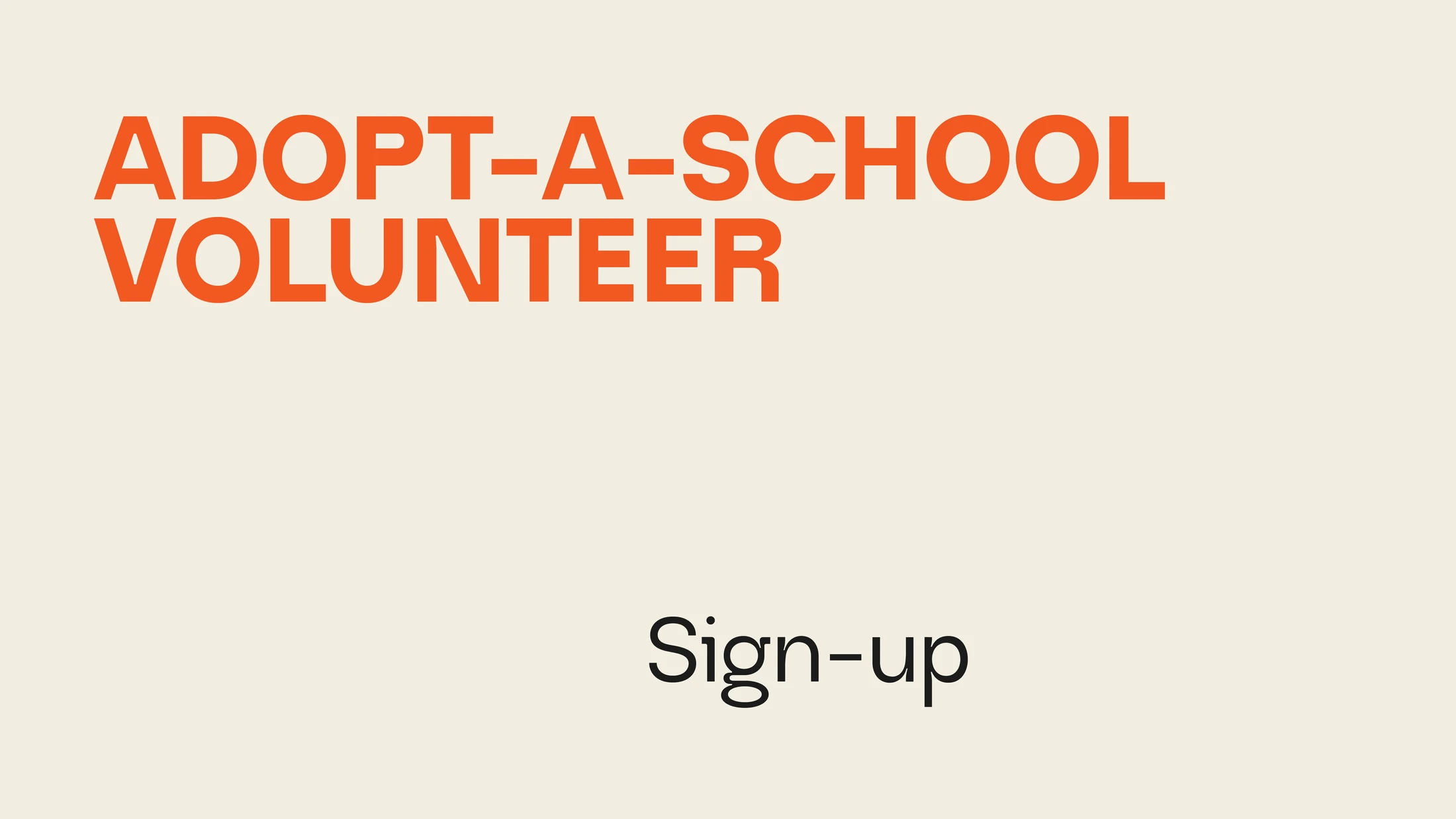 Join Adopt A School!
