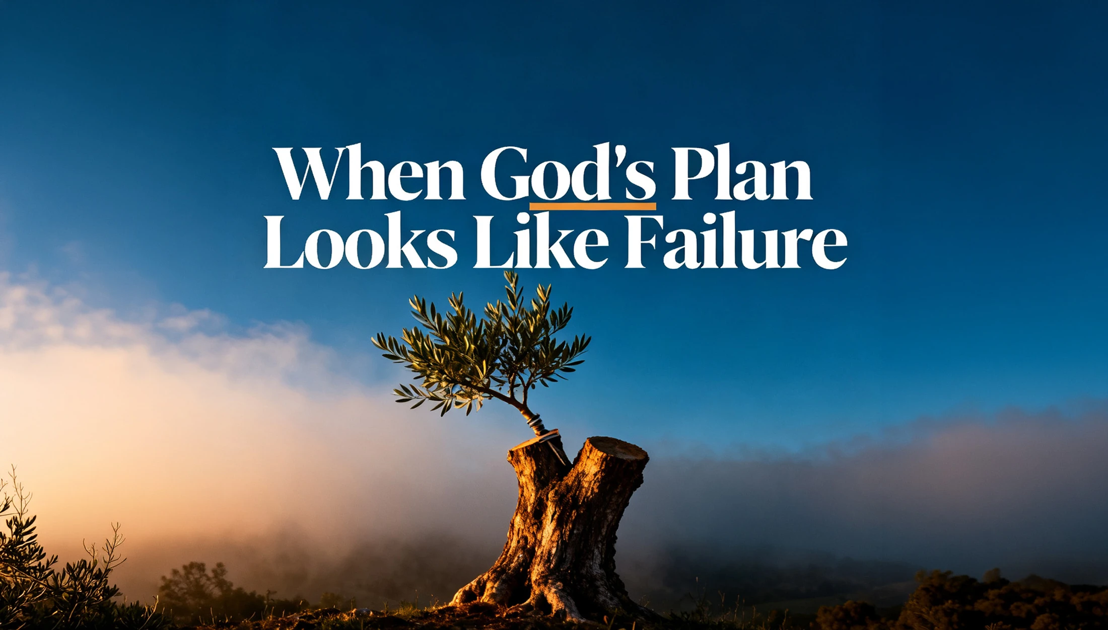 When God's Plan Looks Like Failure