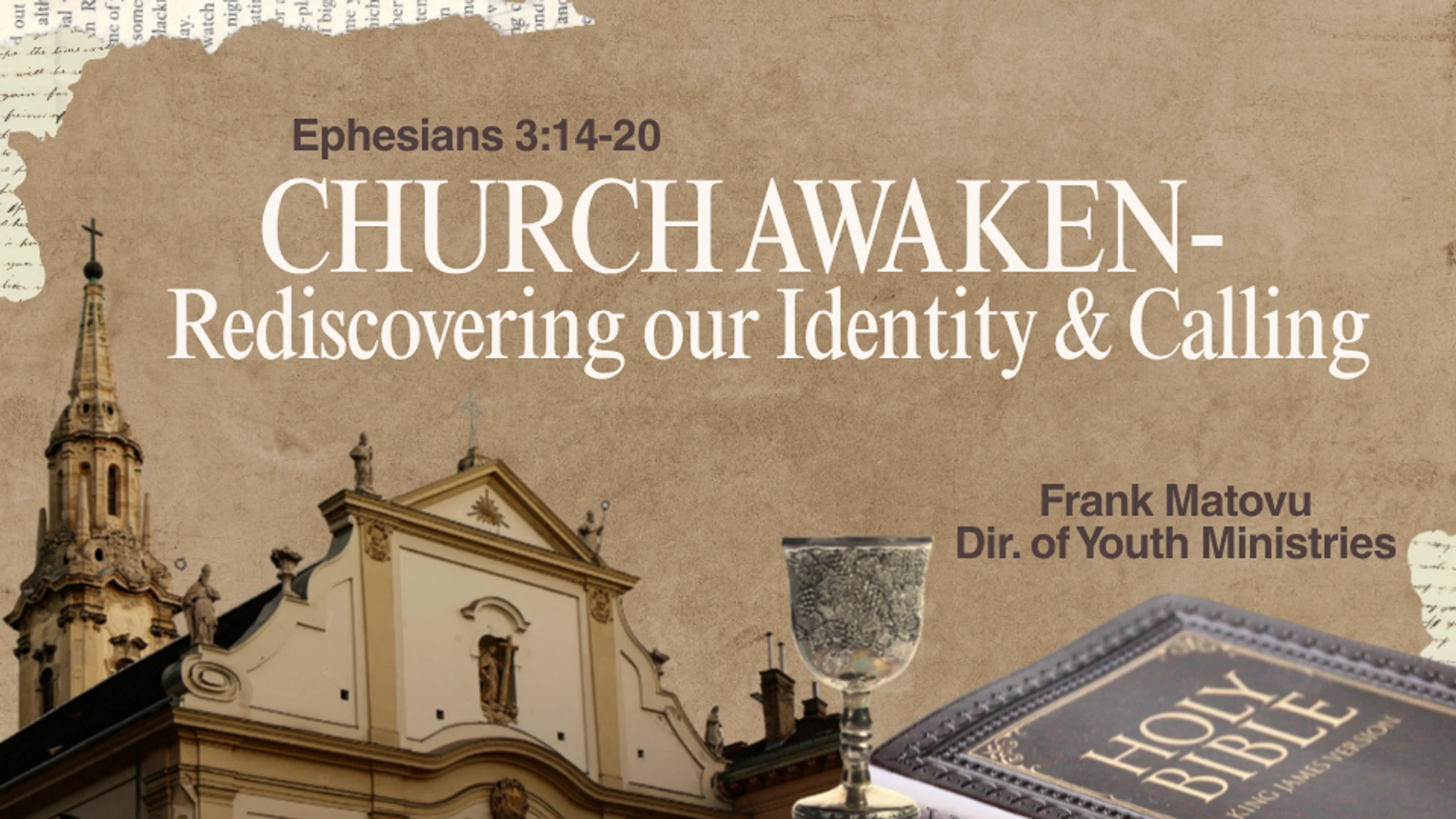 Church Awakening - Rediscovering Our Identity & Calling