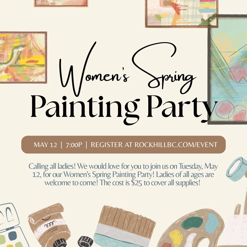 Women's Spring Painting Party