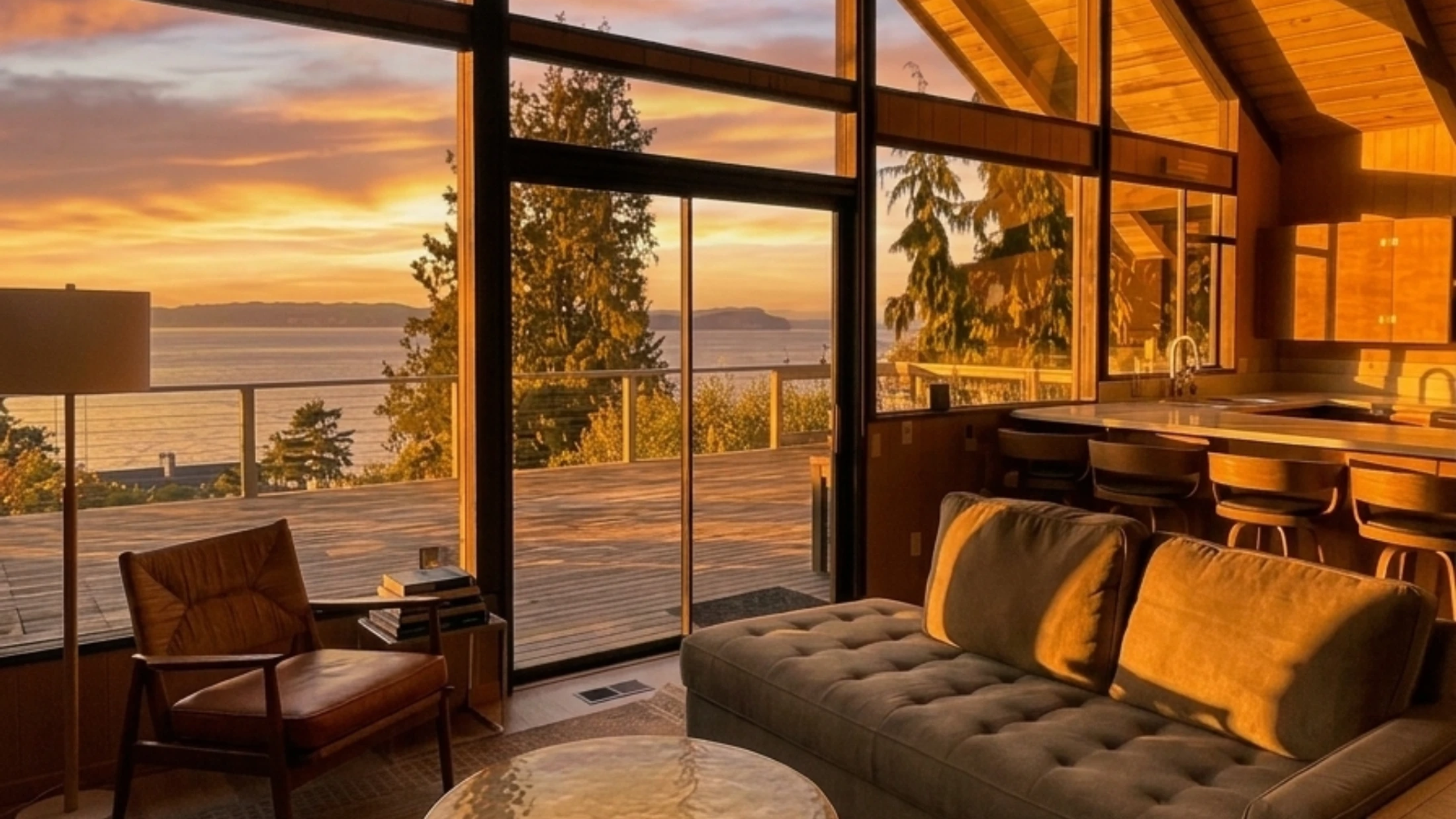 Kitsap Cabin Getaway...with a View!