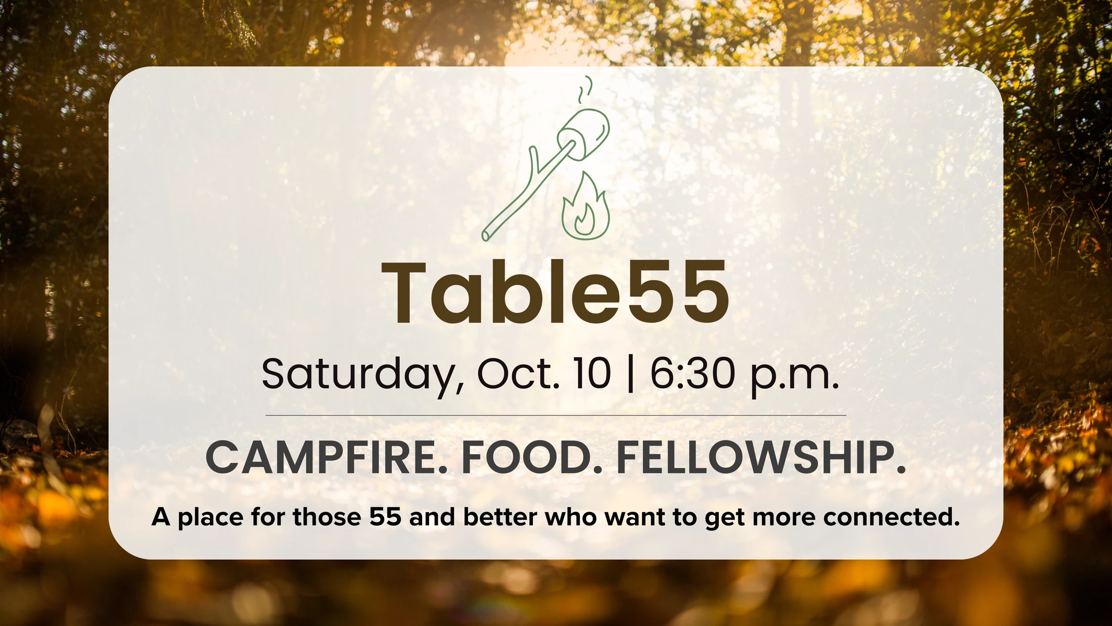 Table55 - Fall Campfire