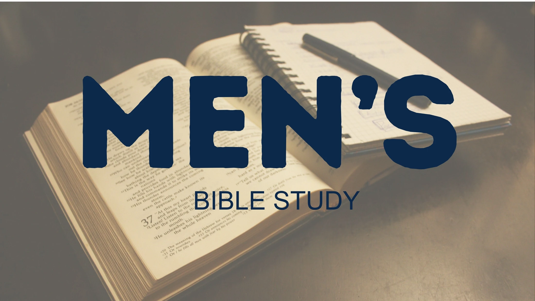 Men's Bible Study