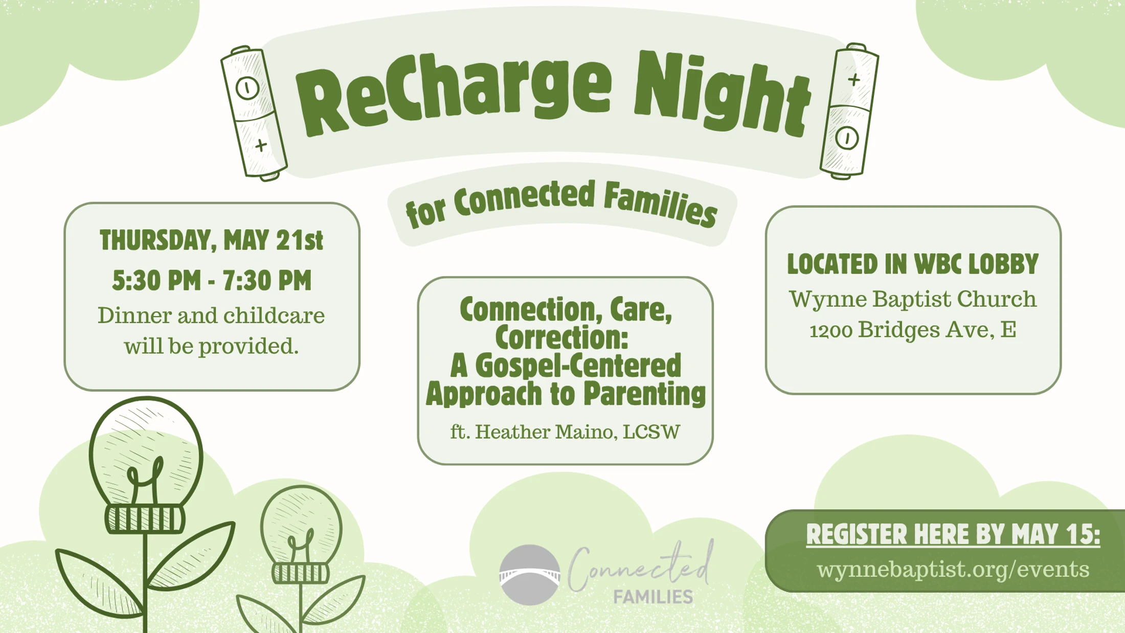 Connected Families - ReCharge Night