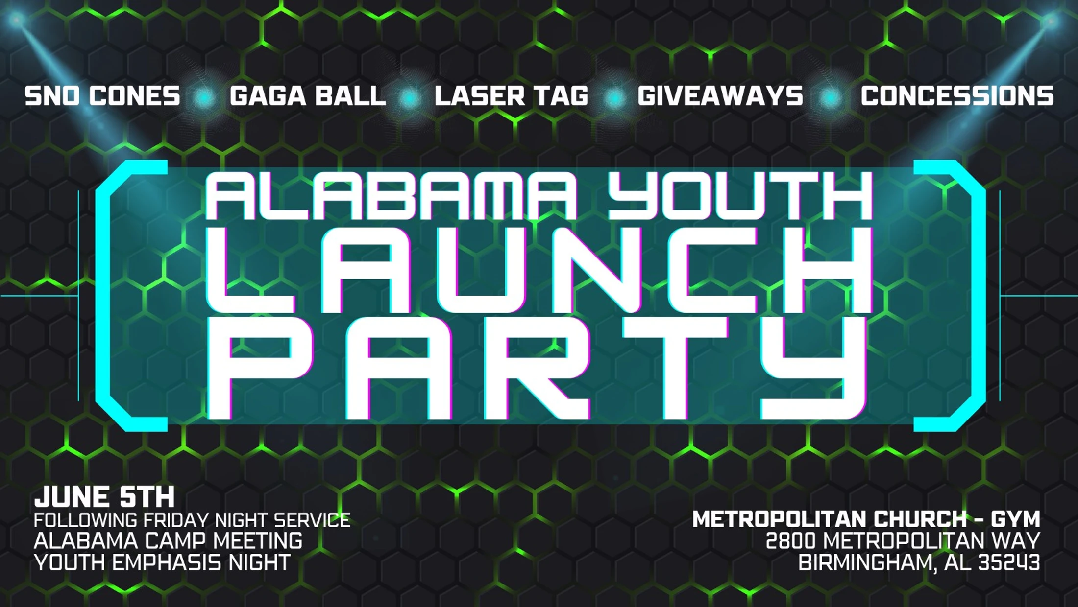 Alabama Youth Launch Party