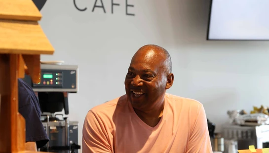 “The little things that we take in life for granted like selling coffee and water, it reminds me of how fortunate I am. I enjoy it, it has made a big impact on me. I am blessed.” – Andre Cureton