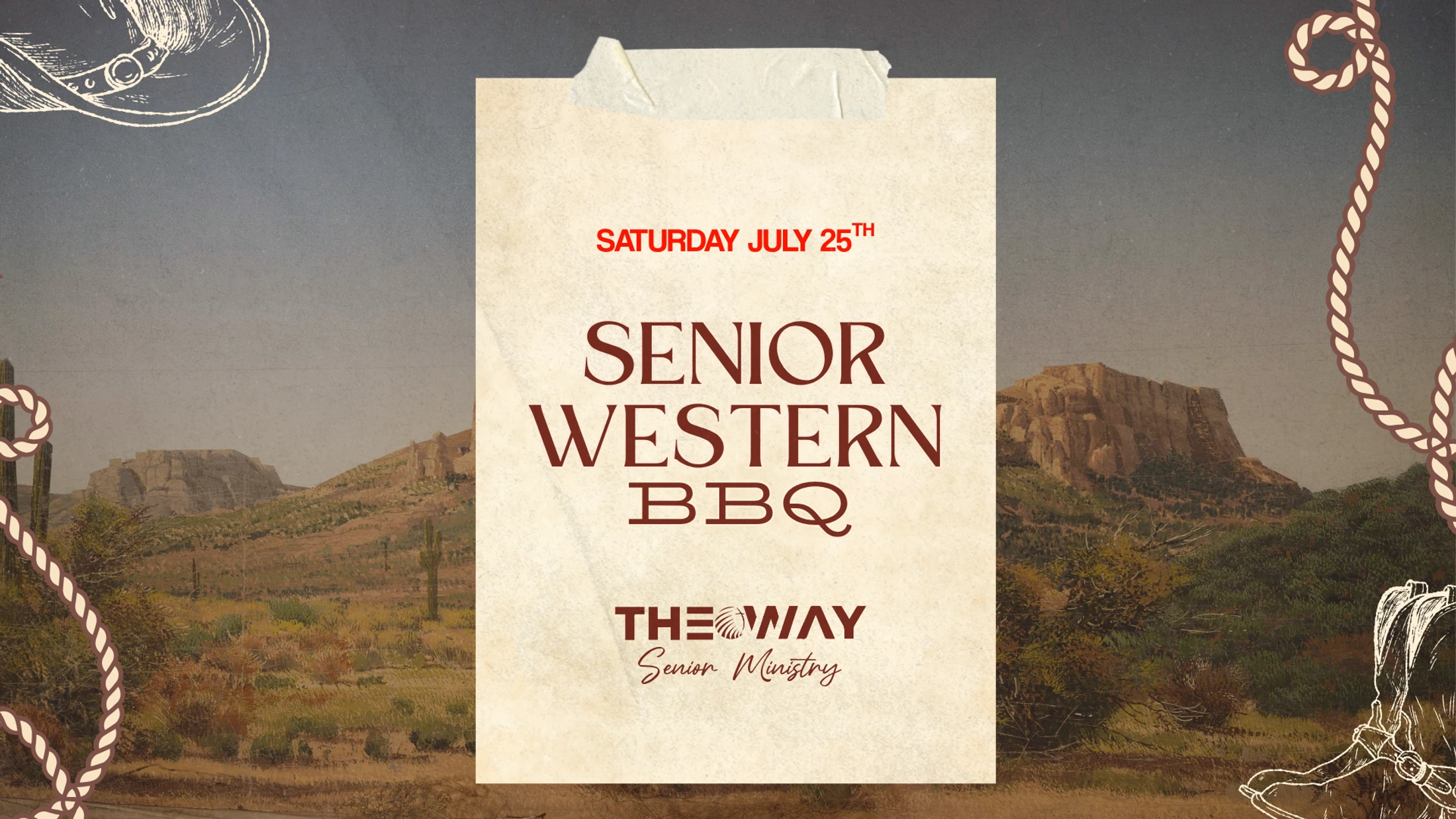 Senior Western BBQ