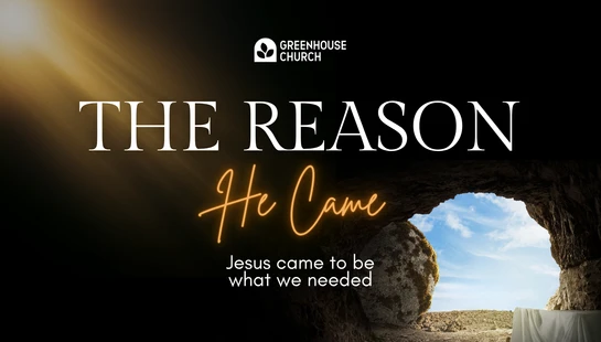 The Reason He Came