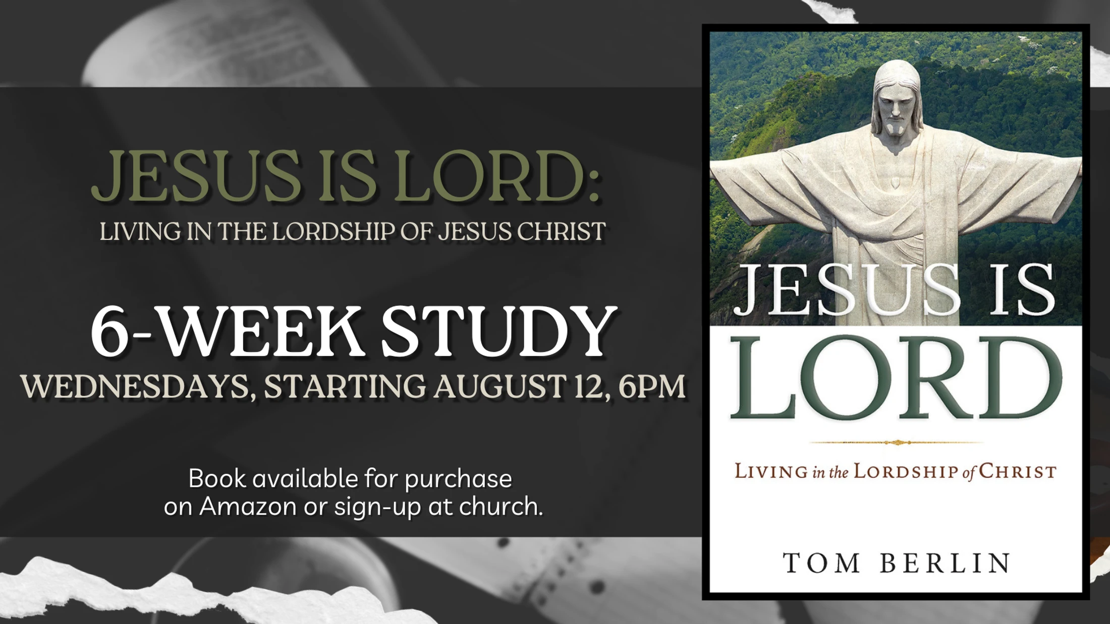 Jesus is Lord: Living in the Lordship of Jesus Christ | Bible Study