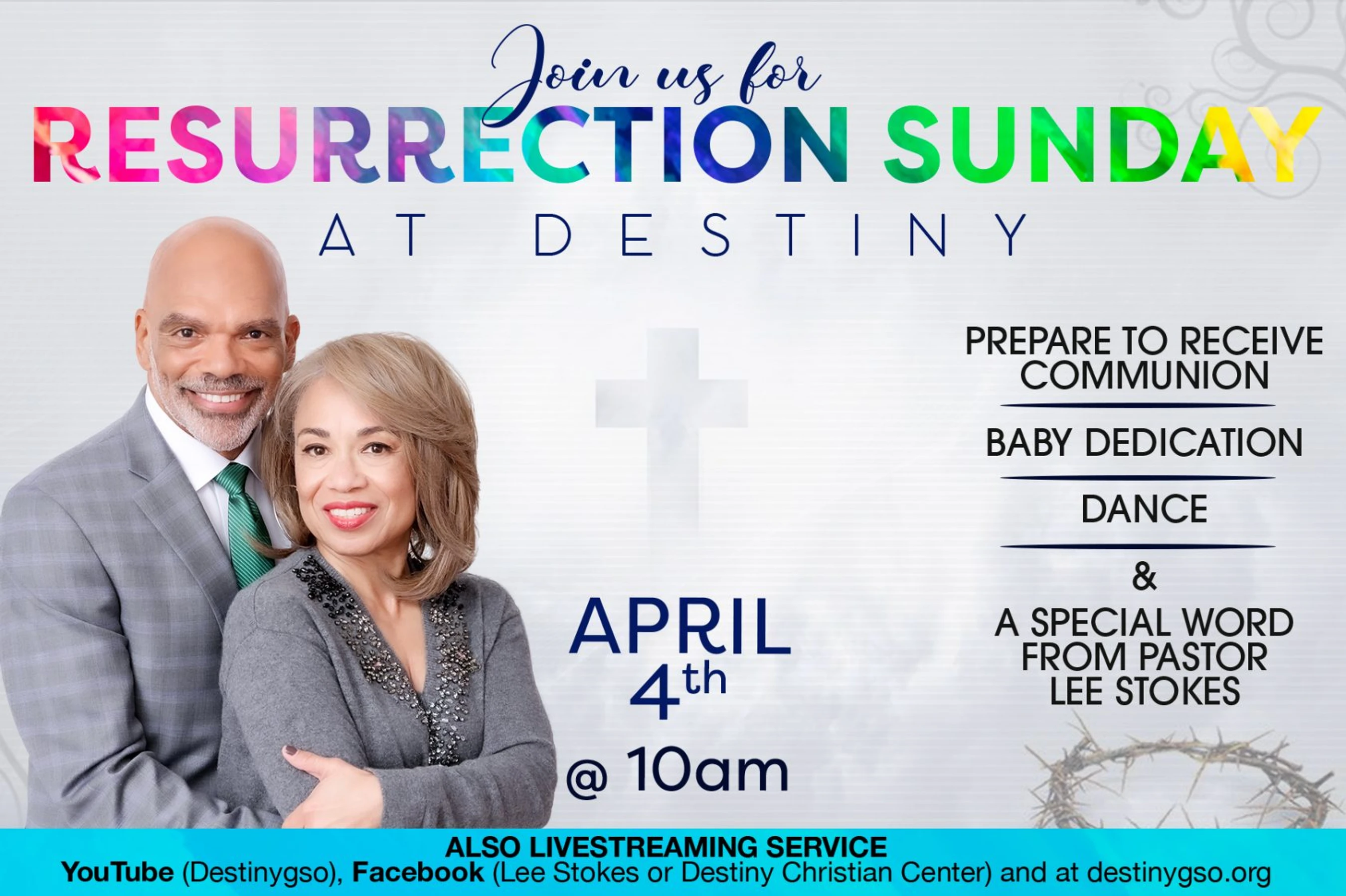 Please pay close attention to the following requirements for in person&nbsp;service:<br><br><ul><li>You must RSVP below in order to guarantee you and your family’s seats in the sanctuary for service.</li><li>Due to safety procedures, doors will be open from 9am -10am.</li><li>Face Mask will be required for everyone ages 5 and up. Our Staff and Volunteers will be wearing face masks at all times. *some of our team members may remove mask while on stage.</li><li>We have expanded our facility cleaning measures, limiting registrations to reduce the capacity, and working to provide proper space for social distancing.</li><li>Everyone must maintain a proper distance in order to help protect the health and well-being of all our families.</li><li>Refrain from hugging or shaking hands in order to be considerate of others’ physical boundaries.</li><li>Monitor your own health. In consideration of others, please be sure you do not have any symptoms associated with COVID-19. If you have had symptoms, have had a fever, have tested positive for COVID in the past 14 days, or have had physical contact with someone who has tested positive for COVID outside of a controlled medical environment, we ask that you refrain from attending our in-person gatherings and follow doctors’ recommendations.</li></ul>
