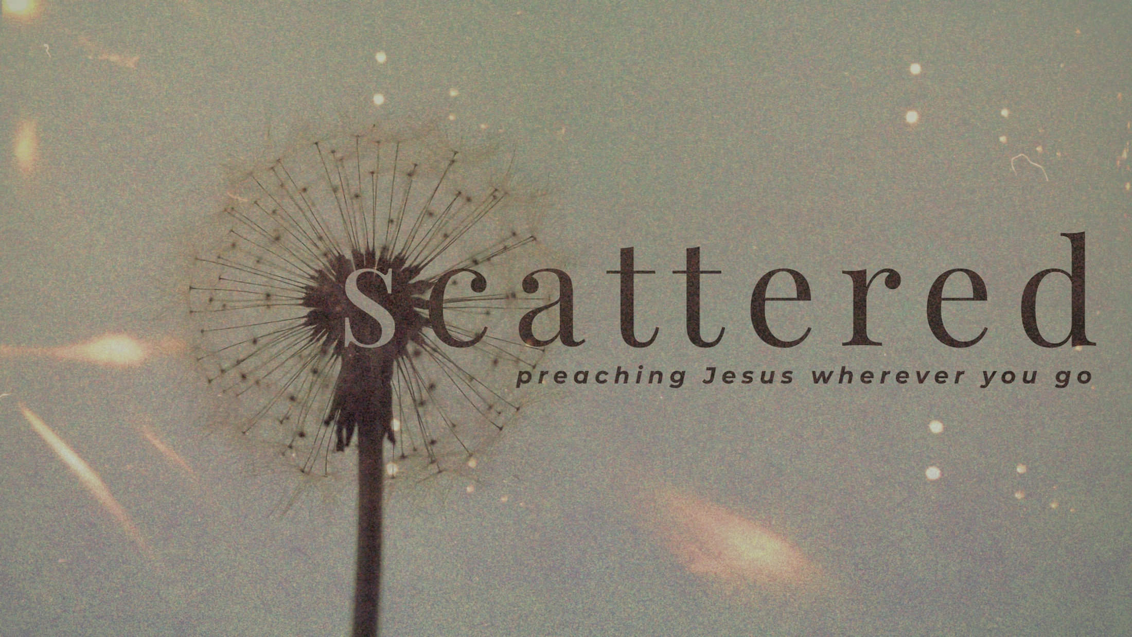 His Mission - SCATTERED
