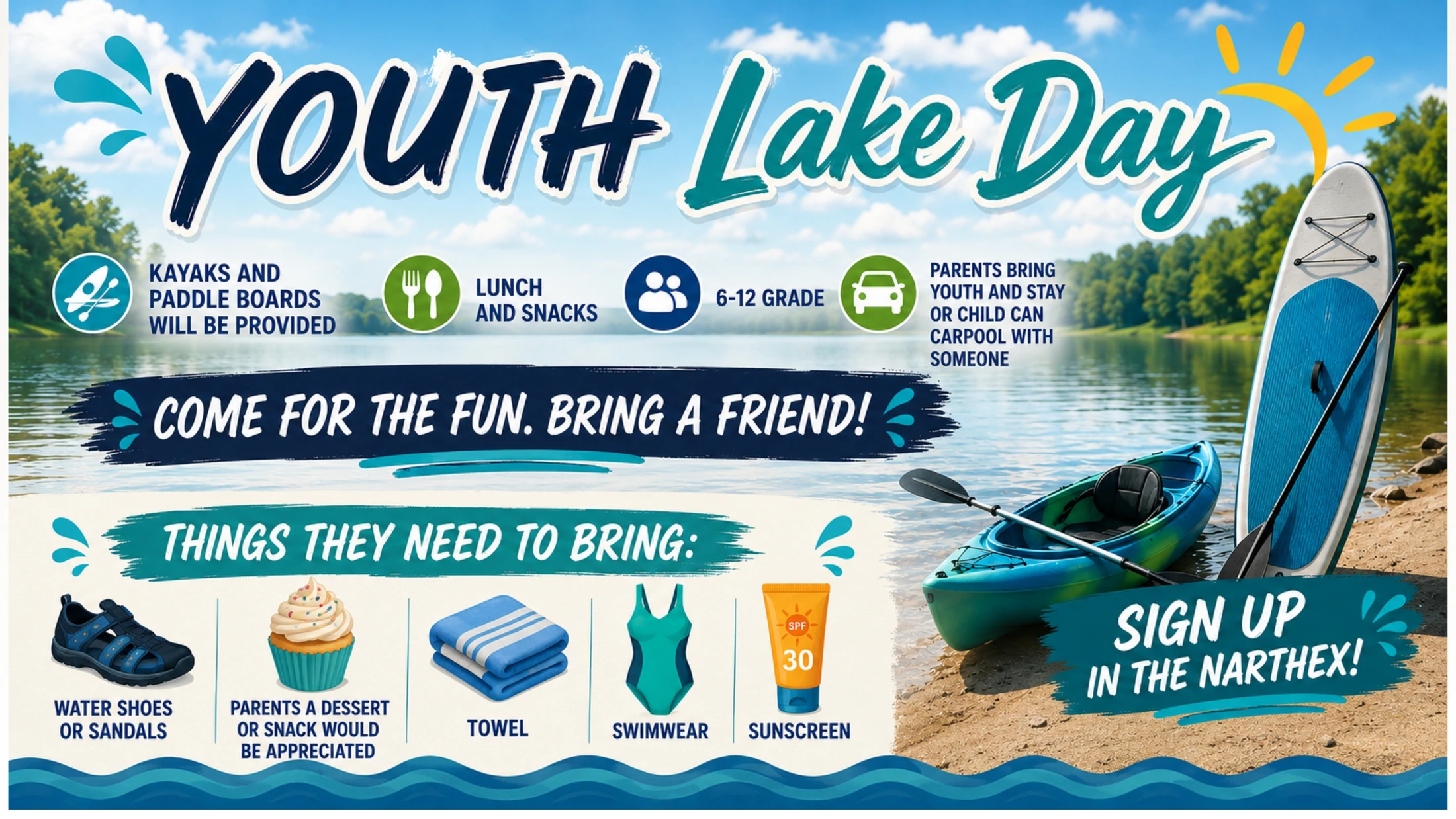 Youth Lake Day