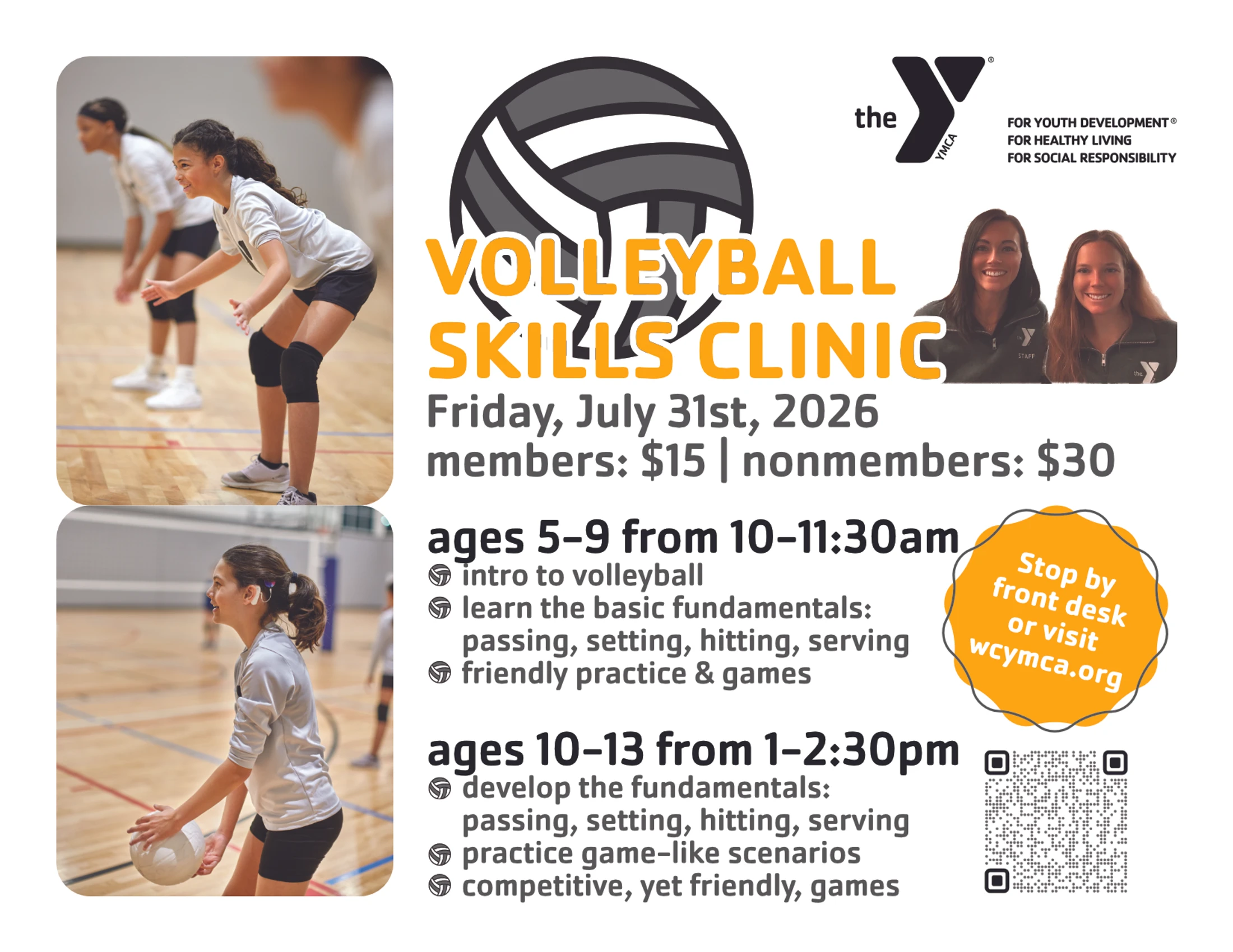 Volleyball Skills Clinic