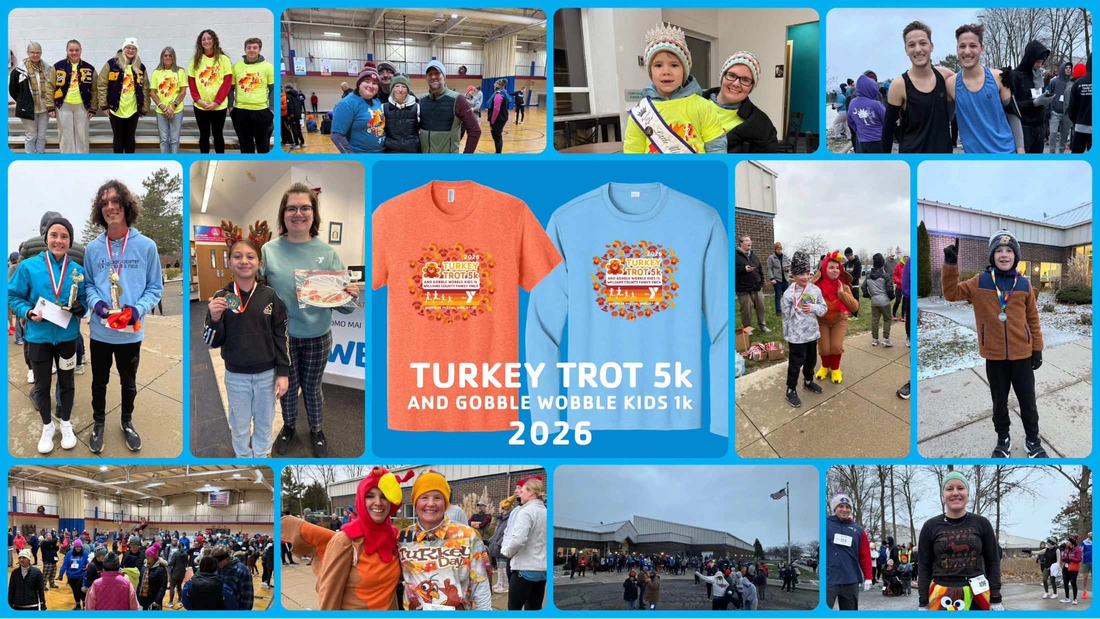 π¦ Turkey Trot 5k ππ½ββοΈπ¨β𦽠Kids 1k π€Έπ»ββπ Run, Walk, or Roll