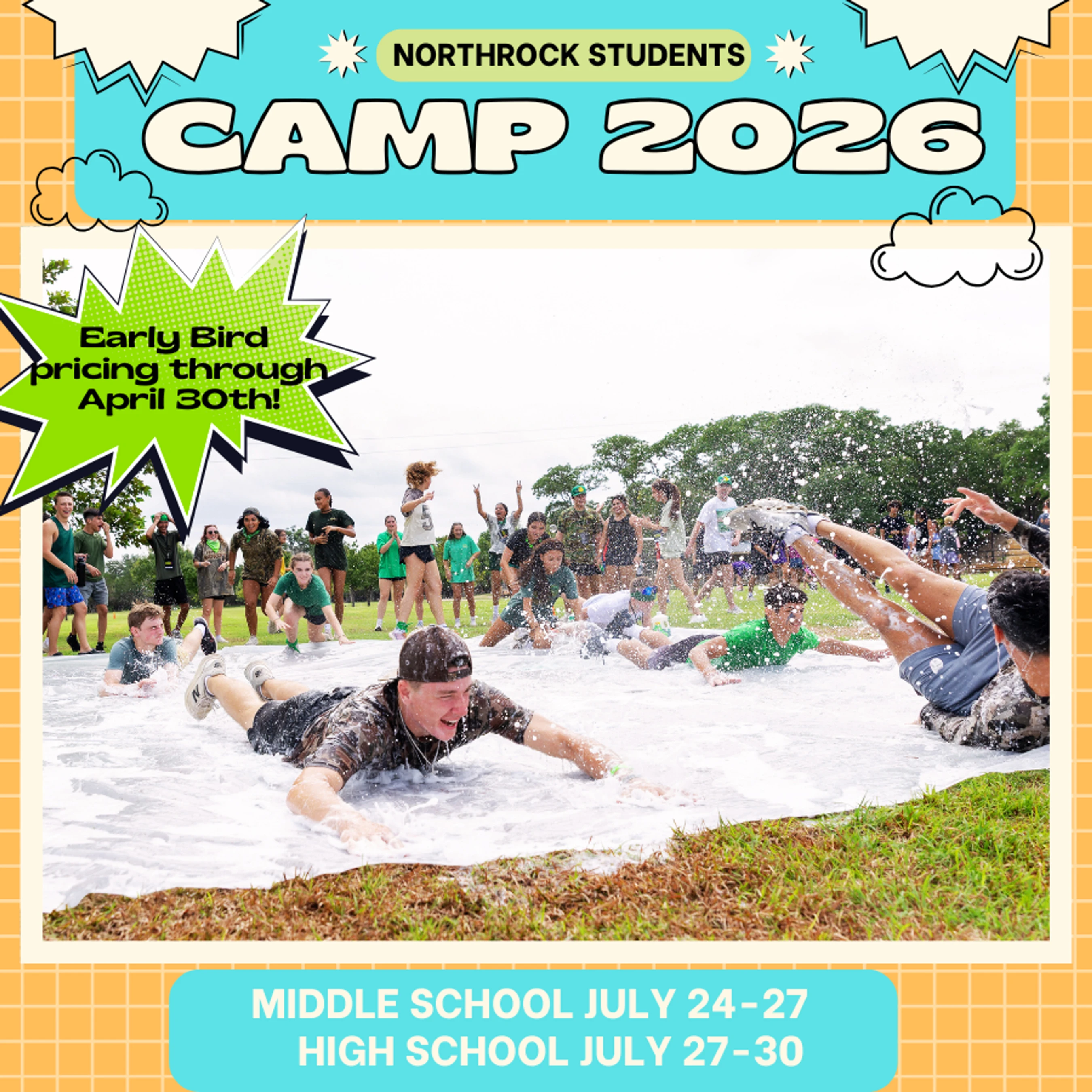 STUDENTS SUMMER CAMP IS HERE!