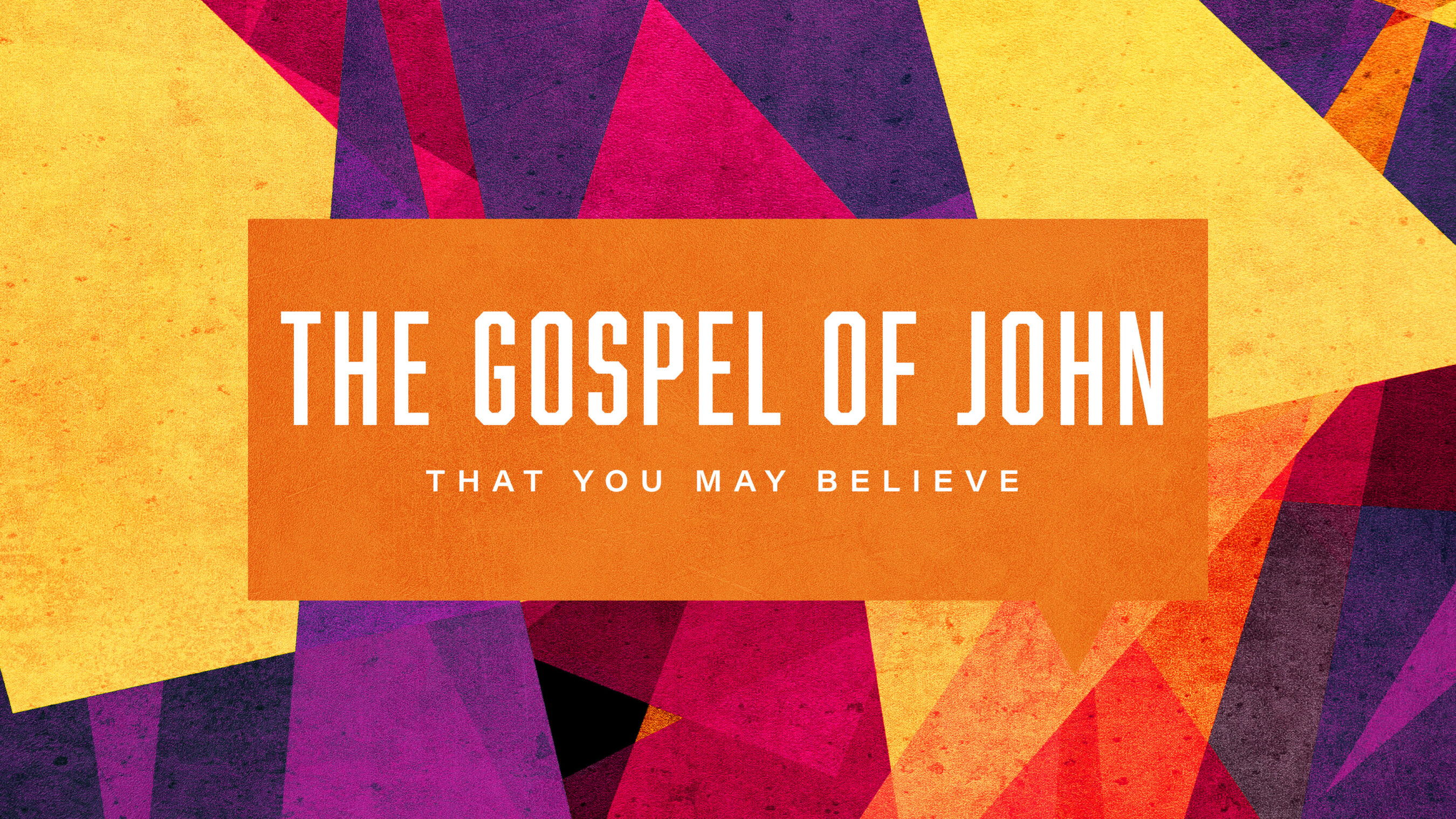 "Gospel of John: That You May Believe" Series | Arvada Covenant Church